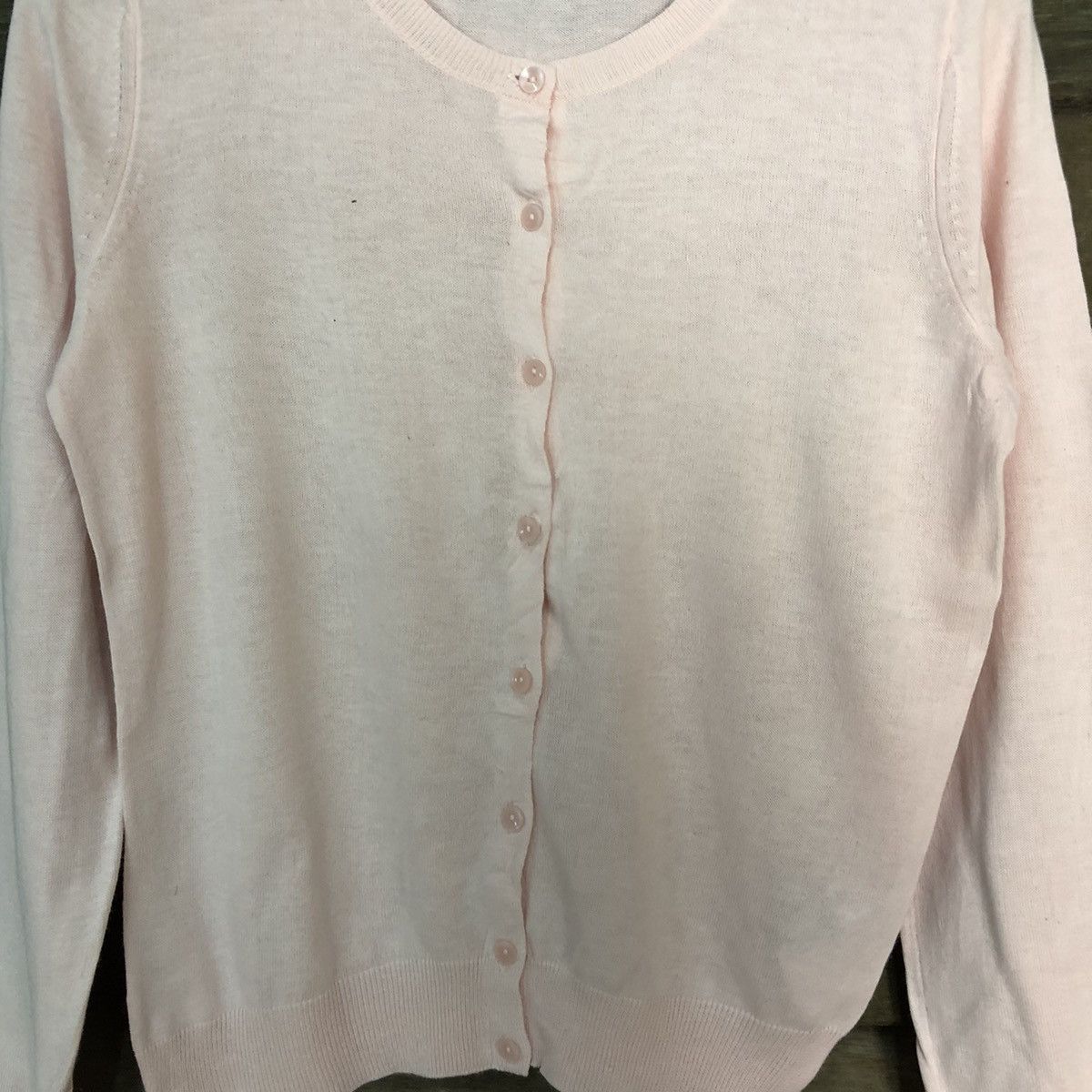 Uniqlo Uniqlo Pink Pattened Cardigans japan vintage #7280 Size M / US 6-8 / IT 42-44 - 5 Thumbnail