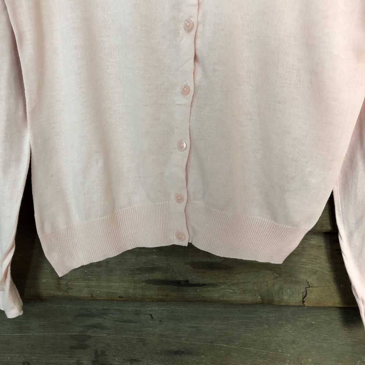 Uniqlo Uniqlo Pink Pattened Cardigans japan vintage #7280 Size M / US 6-8 / IT 42-44 - 6 Thumbnail