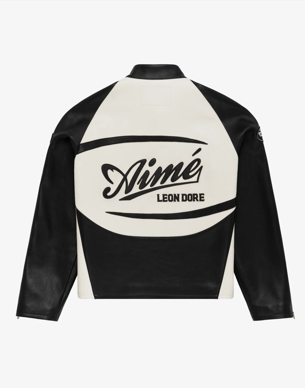 Aime Leon Dore Leather Café Racer Jacket Size US L / EU 52-54 / 3 - 10 Thumbnail