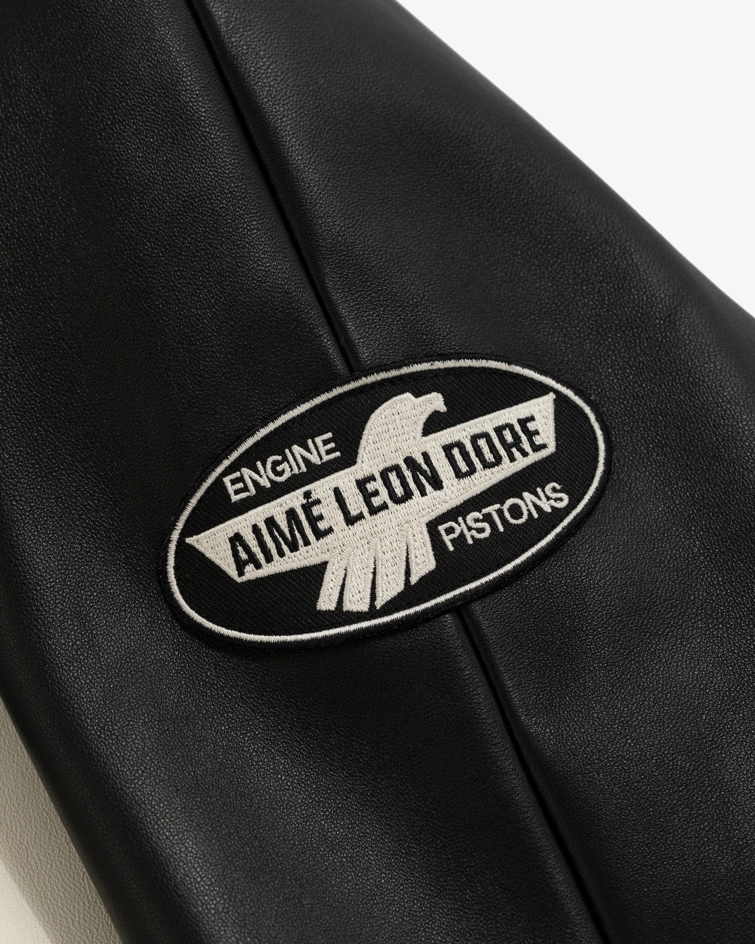 Aime Leon Dore Leather Café Racer Jacket Size US L / EU 52-54 / 3 - 13 Thumbnail