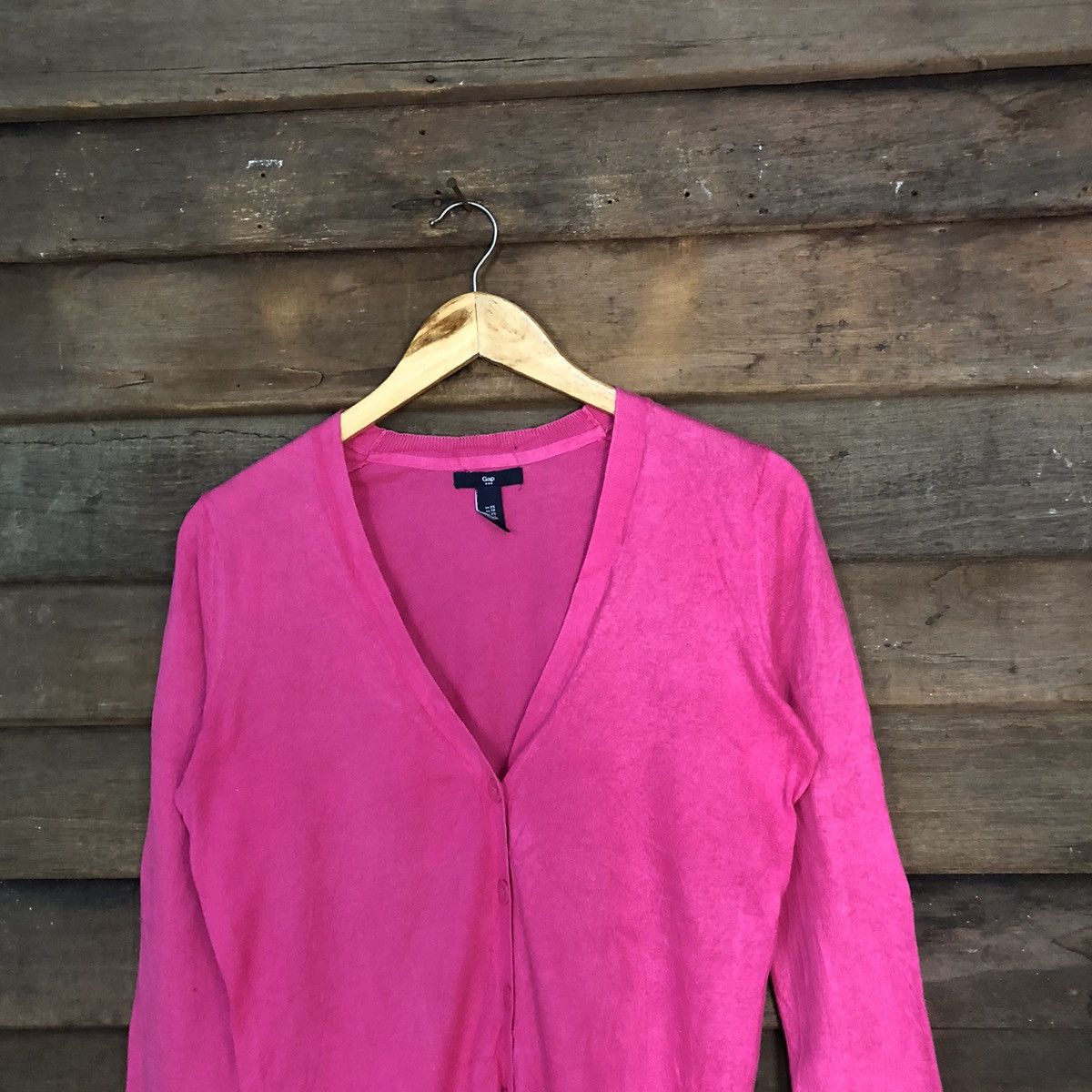 Gap Gap Pink Cardigan Knitwear #7274 Size XS / US 0-2 / IT 36-38 - 2 Thumbnail