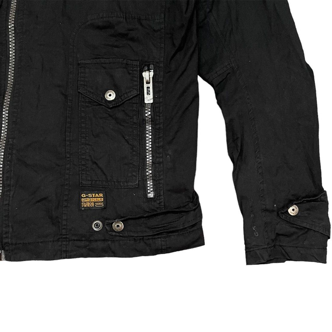 G-Star G Star Raw Multi Pockets Biker Jacket Size US M / EU 48-50 / 2 - 4 Thumbnail