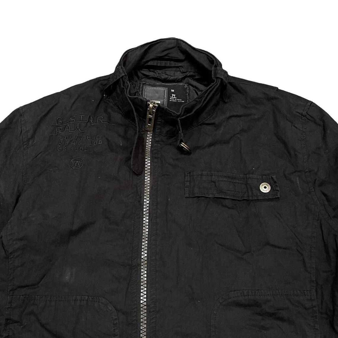 G-Star G Star Raw Multi Pockets Biker Jacket Size US M / EU 48-50 / 2 - 2 Thumbnail