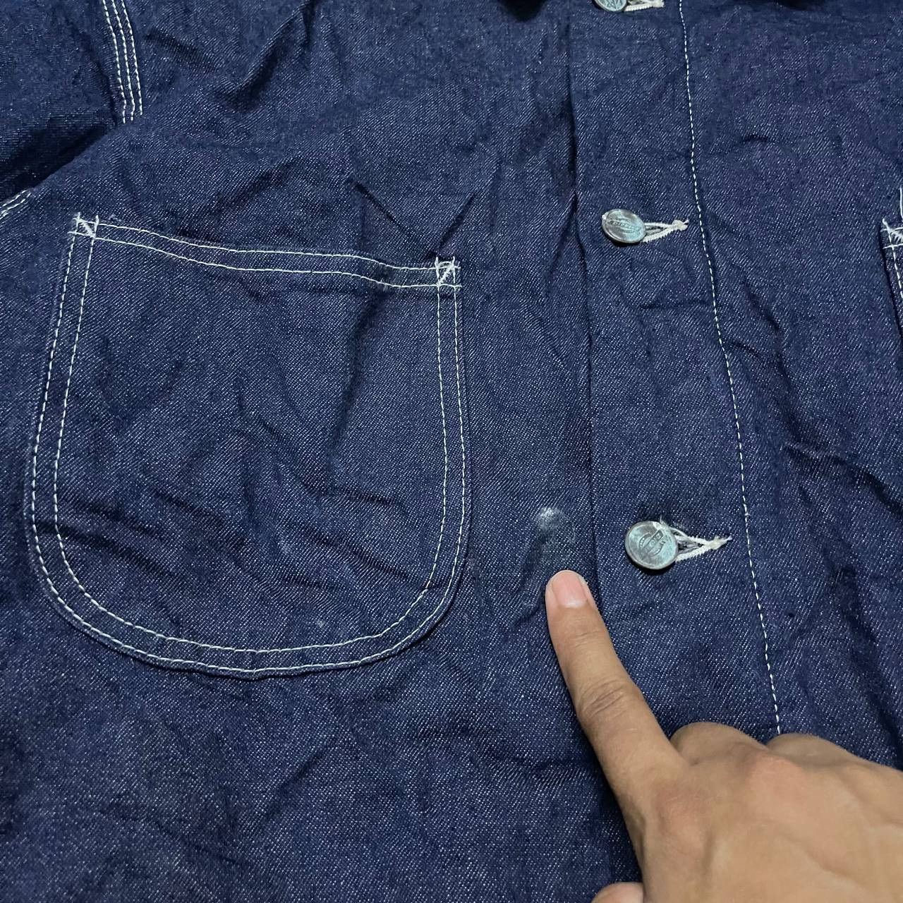 Dickies Vintage Dickies Blanket Lined Denim Chore Jacket Size US L / EU 52-54 / 3 - 7 Thumbnail