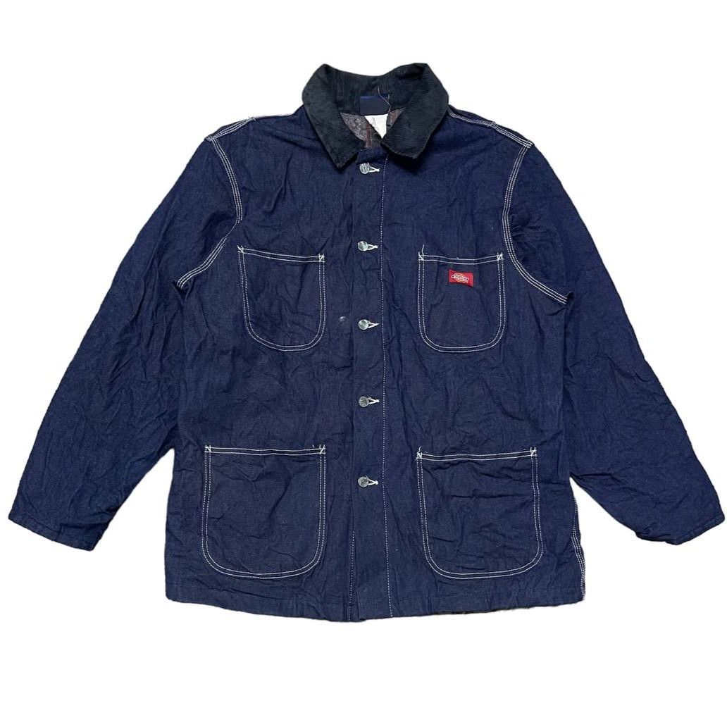 Dickies Vintage Dickies Blanket Lined Denim Chore Jacket Size US L / EU 52-54 / 3 - 1 Thumbnail