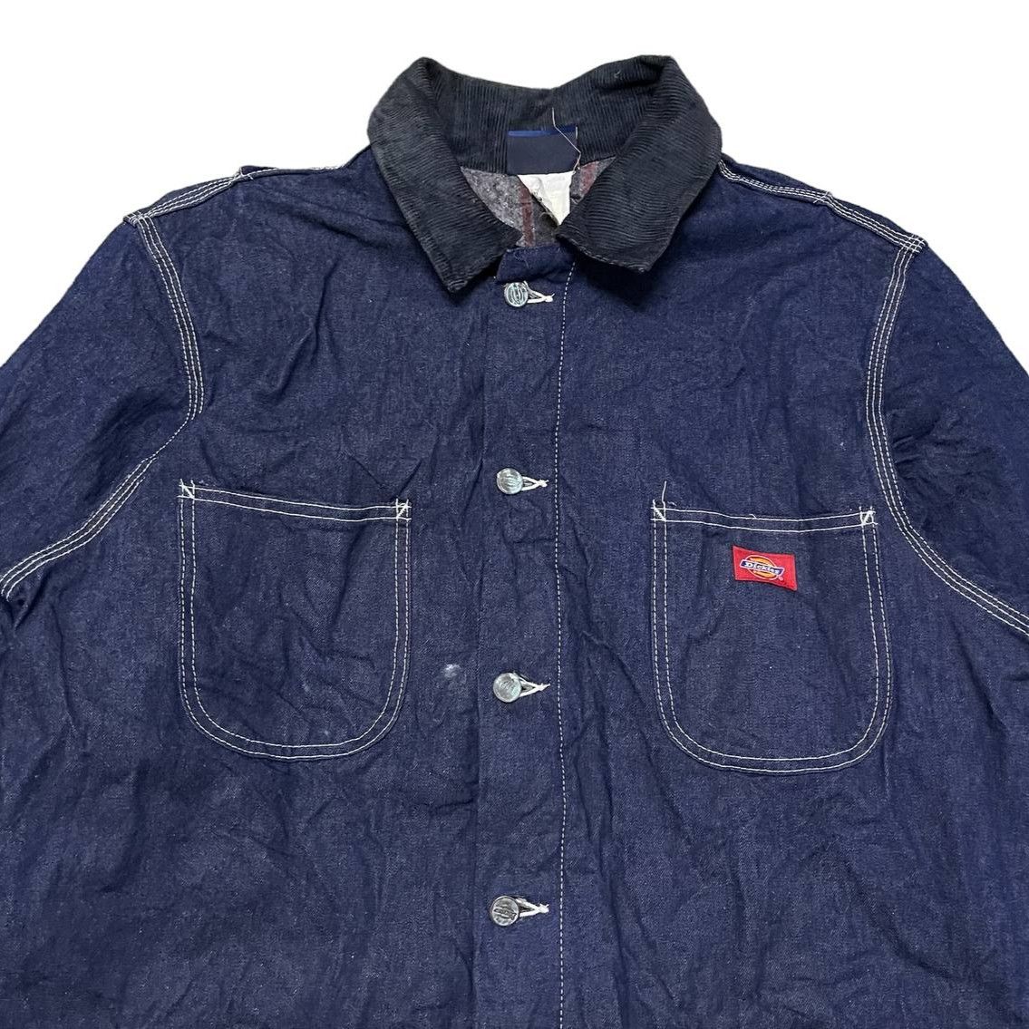 Dickies Vintage Dickies Blanket Lined Denim Chore Jacket Size US L / EU 52-54 / 3 - 2 Thumbnail