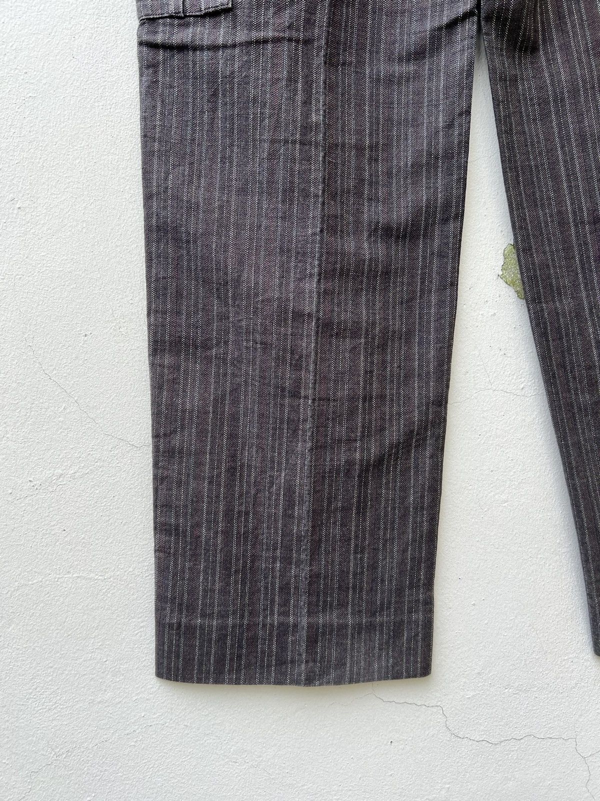 Incotex Vintage G.T.A Striped Thick Cargo Trouser Pant Size US 32 / EU 48 - 10 Thumbnail
