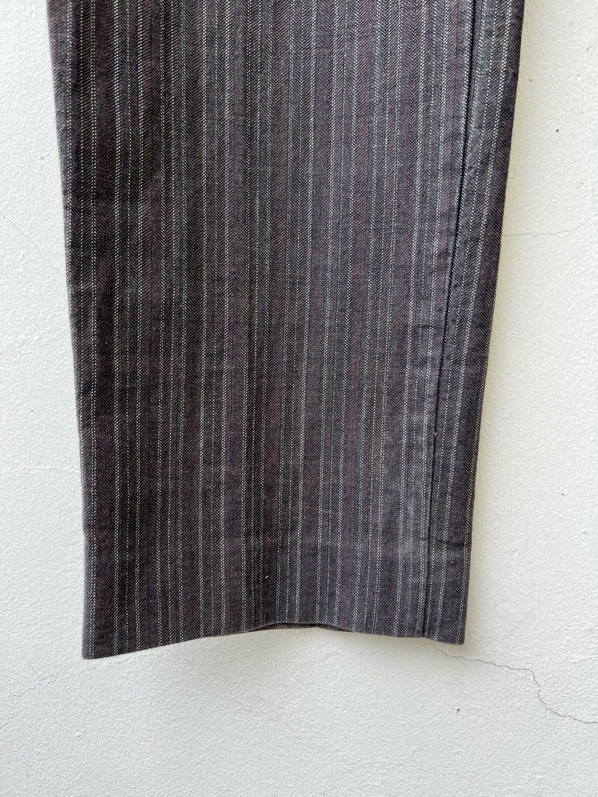 Incotex Vintage G.T.A Striped Thick Cargo Trouser Pant Size US 32 / EU 48 - 5 Thumbnail