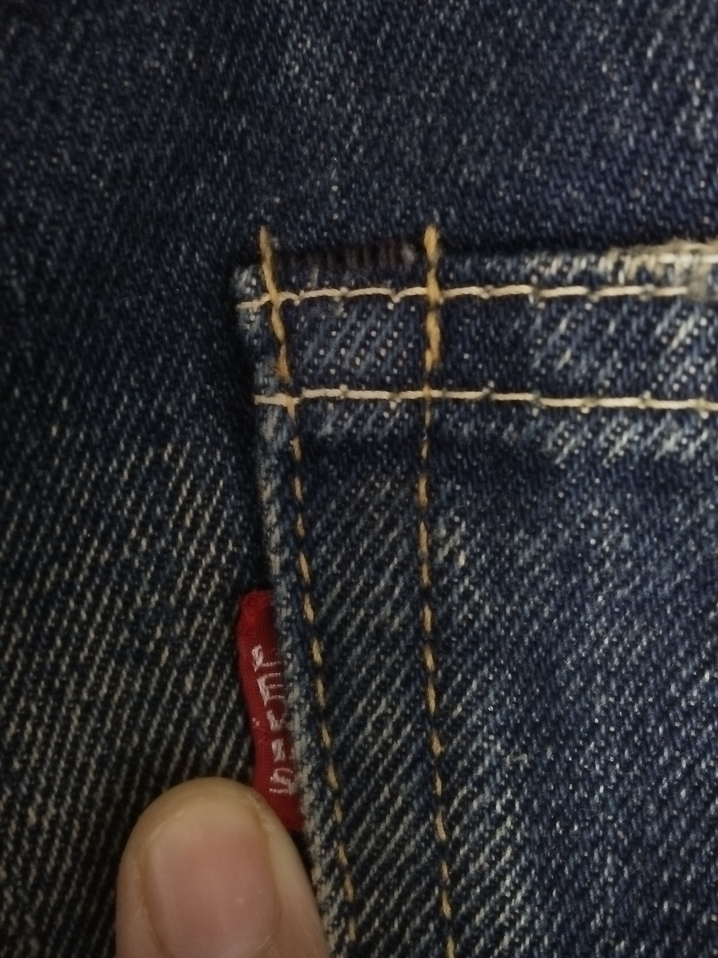Comme des Garcons Levis 501 Big 'E' CDG JUNYA WATANABE Denim (B191) w32 Size US 32 / EU 48 - 13 Thumbnail