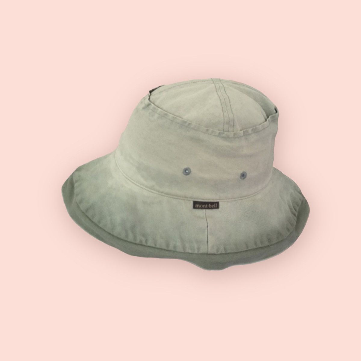 Montbell × Vintage VINTAGE MONTBELL 2TONE WIDE BRIM OUTDOOR HAT Size ONE SIZE - 10 Thumbnail