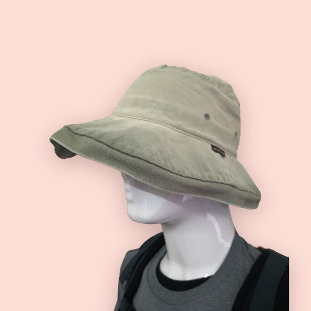 Montbell × Vintage VINTAGE MONTBELL 2TONE WIDE BRIM OUTDOOR HAT Size ONE SIZE - 9 Thumbnail