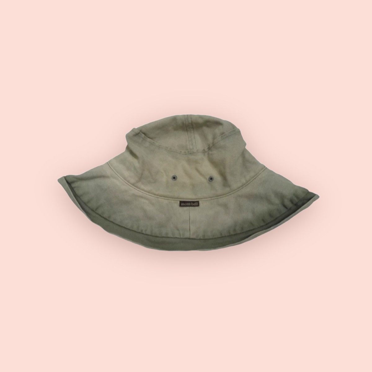 Montbell × Vintage VINTAGE MONTBELL 2TONE WIDE BRIM OUTDOOR HAT Size ONE SIZE - 2 Thumbnail