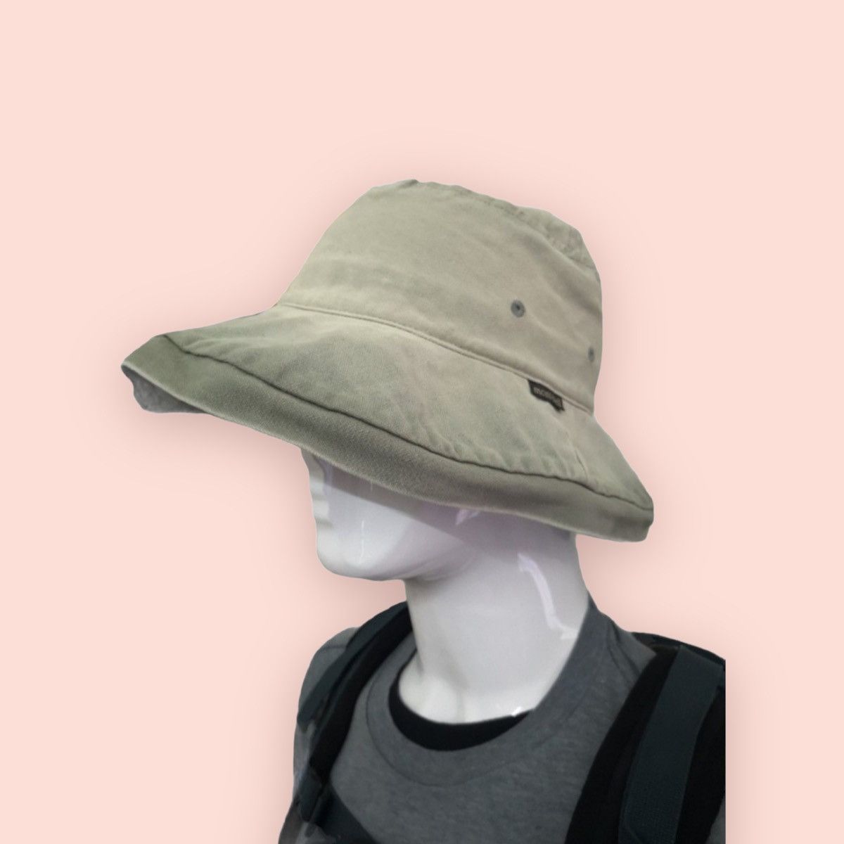 Montbell × Vintage VINTAGE MONTBELL 2TONE WIDE BRIM OUTDOOR HAT Size ONE SIZE - 3 Thumbnail