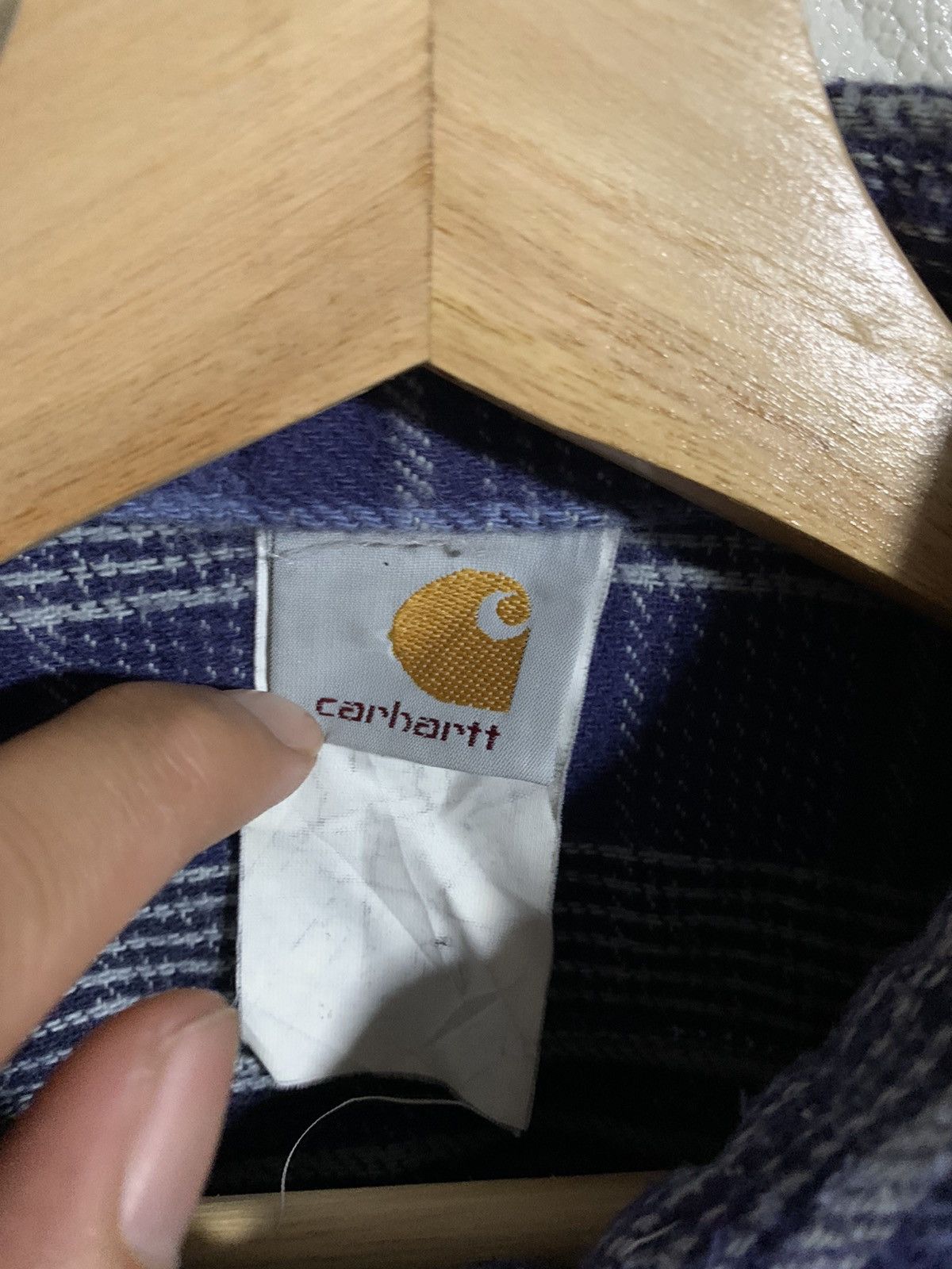 Carhartt Vintage Carhartt Flannel Shirt Made In USA Size US L / EU 52-54 / 3 - 4 Thumbnail