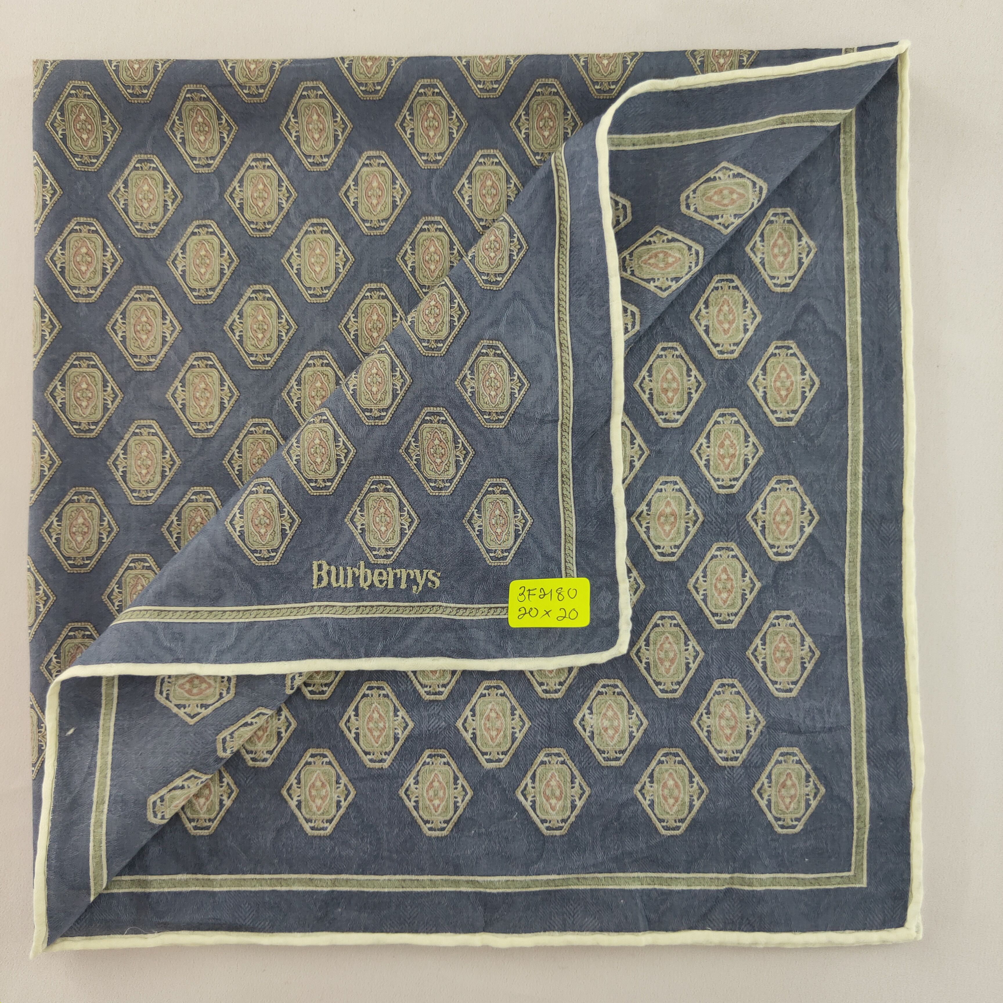 Burberry × Vintage Burberry Handkerchief neckerchief bandana - 3F2180 Size ONE SIZE - 3 Thumbnail
