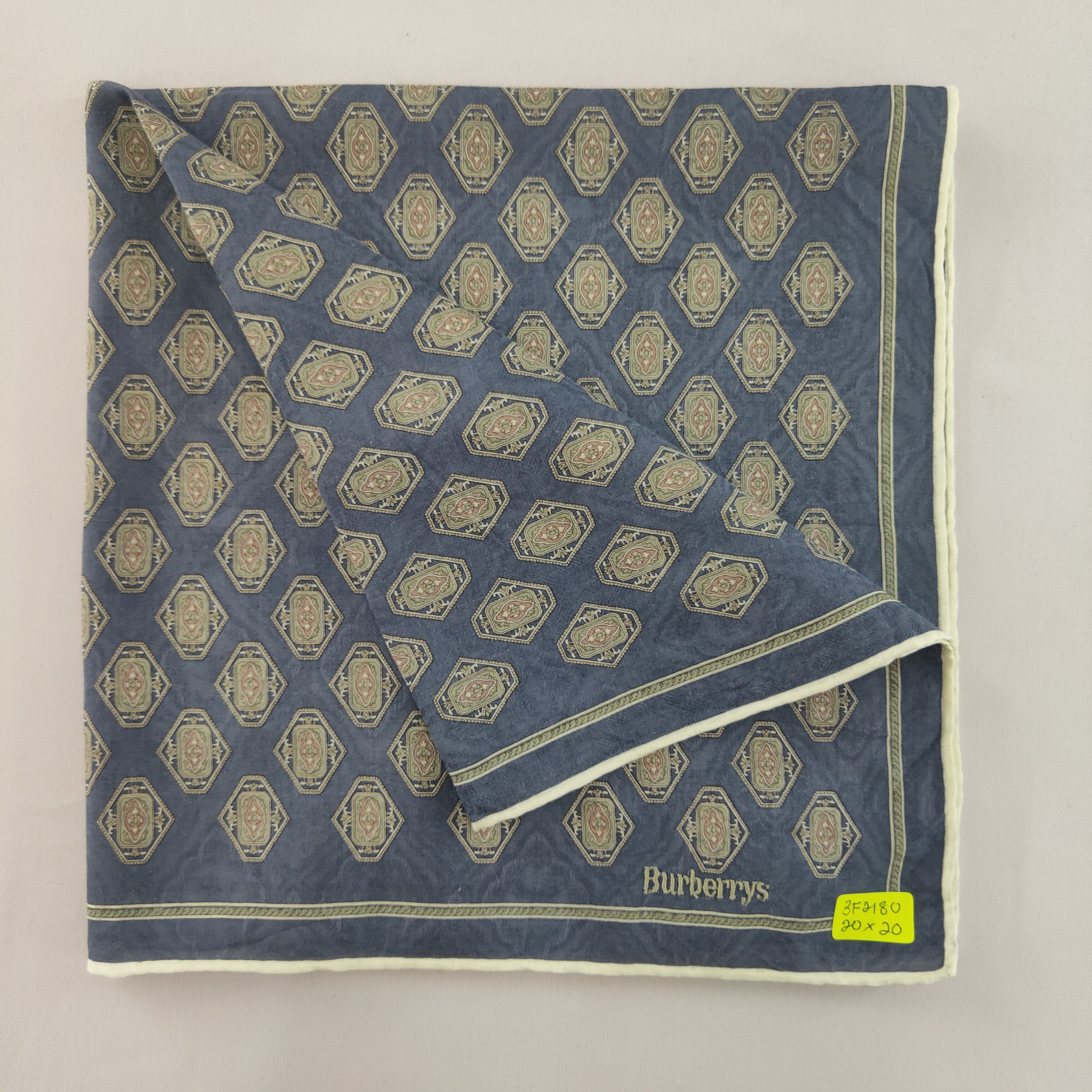 Burberry × Vintage Burberry Handkerchief neckerchief bandana - 3F2180 Size ONE SIZE - 2 Thumbnail