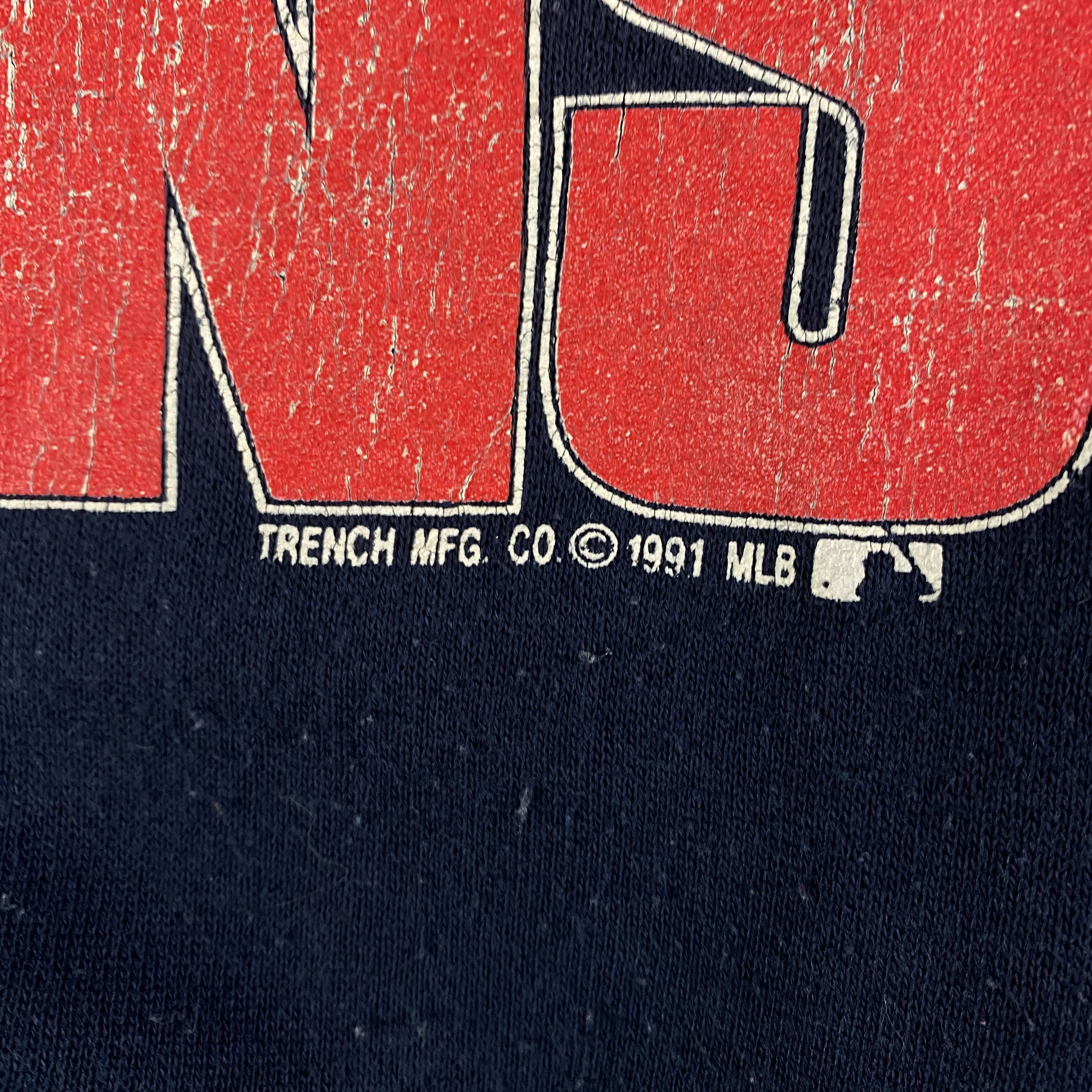 MLB × Twins × Vintage Mens Vintage Sweatshirt MLB Twins Minnesota 1991 Size M Size US M / EU 48-50 / 2 - 4 Thumbnail