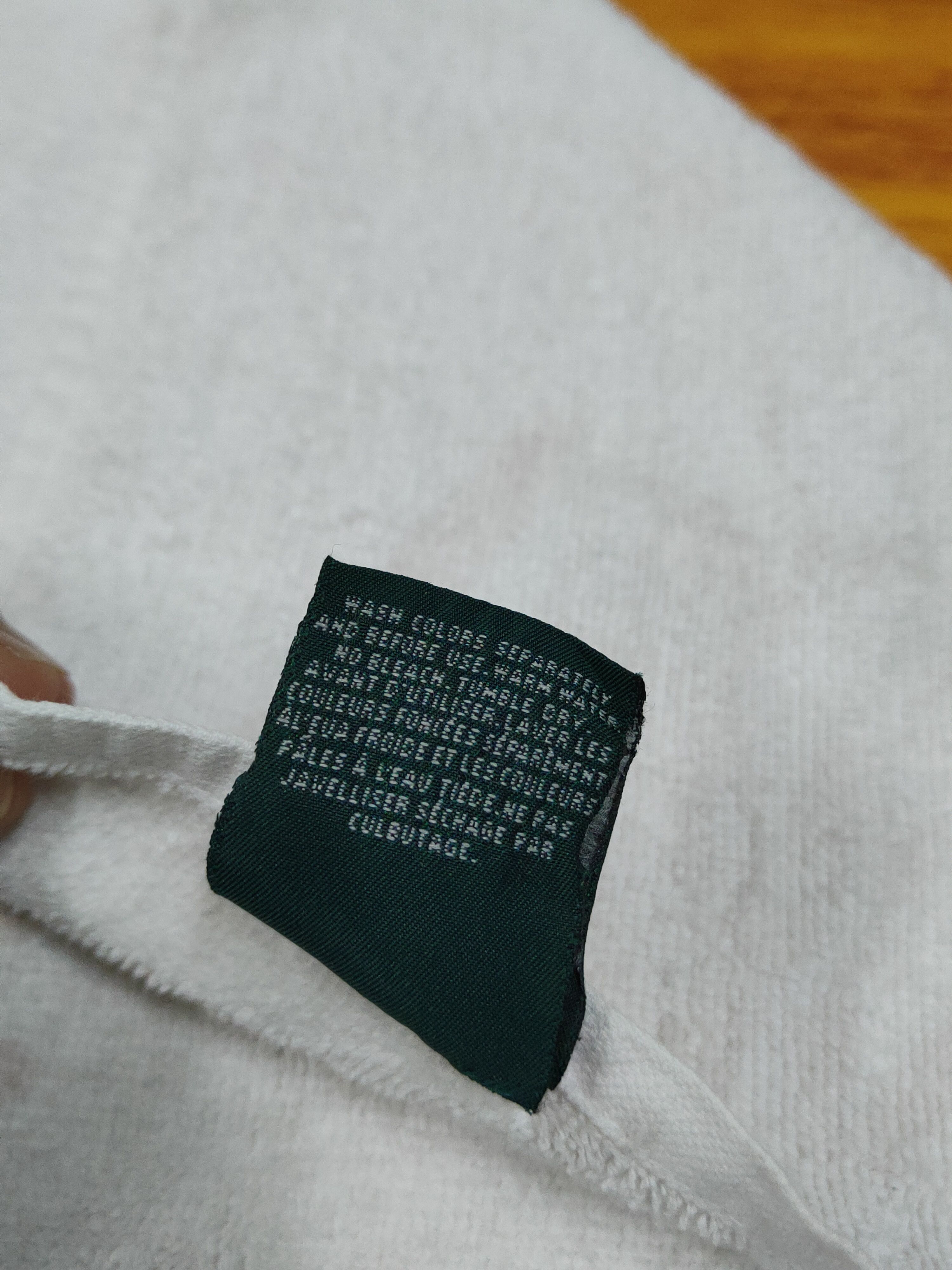Polo Ralph Lauren × Ralph Lauren Ralph Lauren White Polo Bear Towel #S1049 Size ONE SIZE - 5 Thumbnail