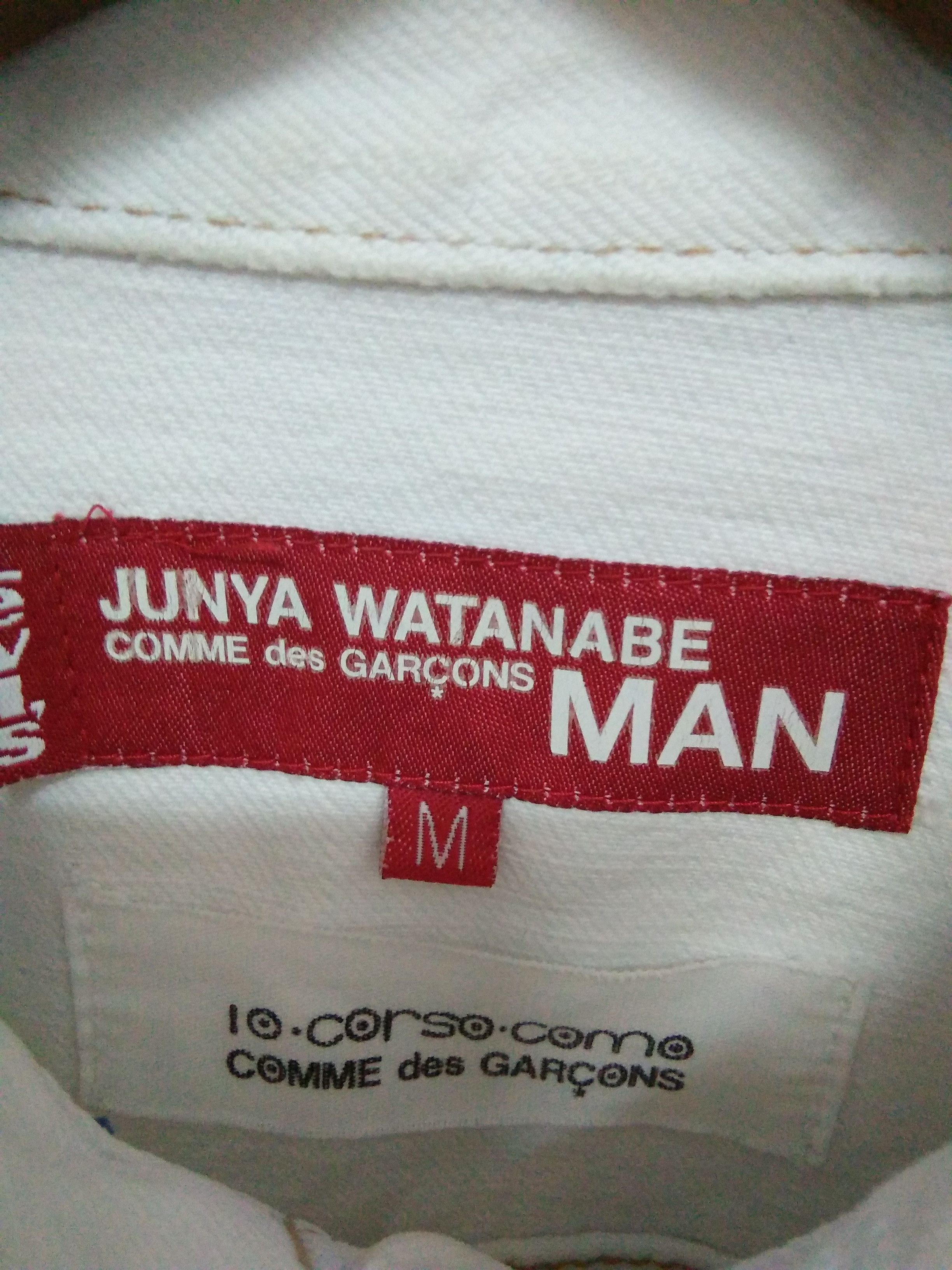 Comme des Garcons Junya Watanabe Levis Comme des Garcons Denim Jacket (A727) Size US M / EU 48-50 / 2 - 5 Thumbnail