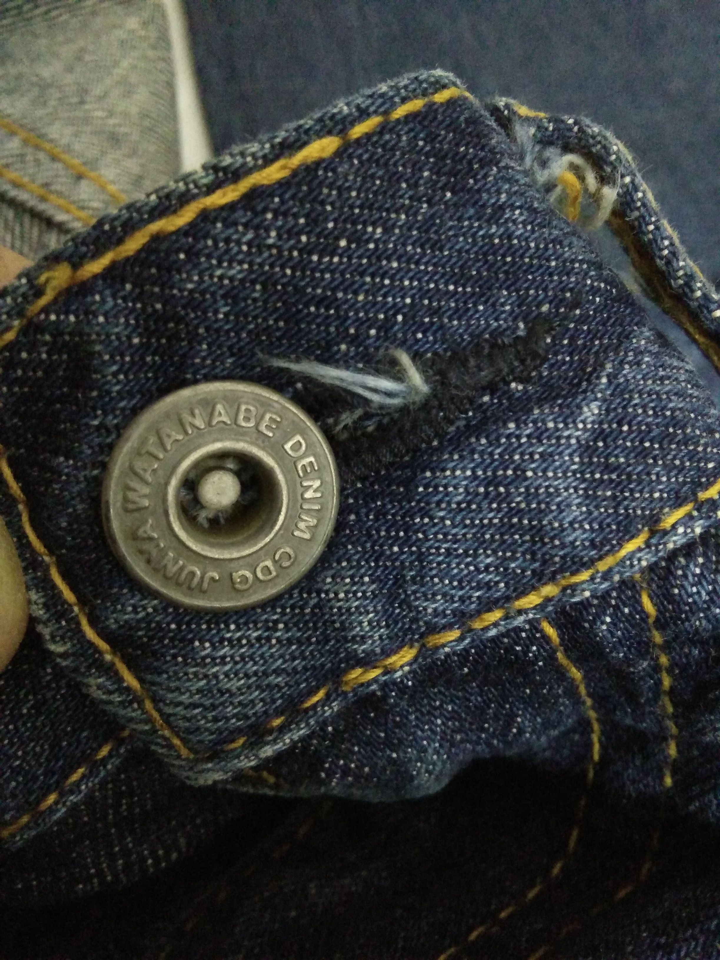 Comme des Garcons JUNYA WATANABE COMME DES GARCONS DENIM SELVEDGE (A729) Size US 32 / EU 48 - 5 Thumbnail