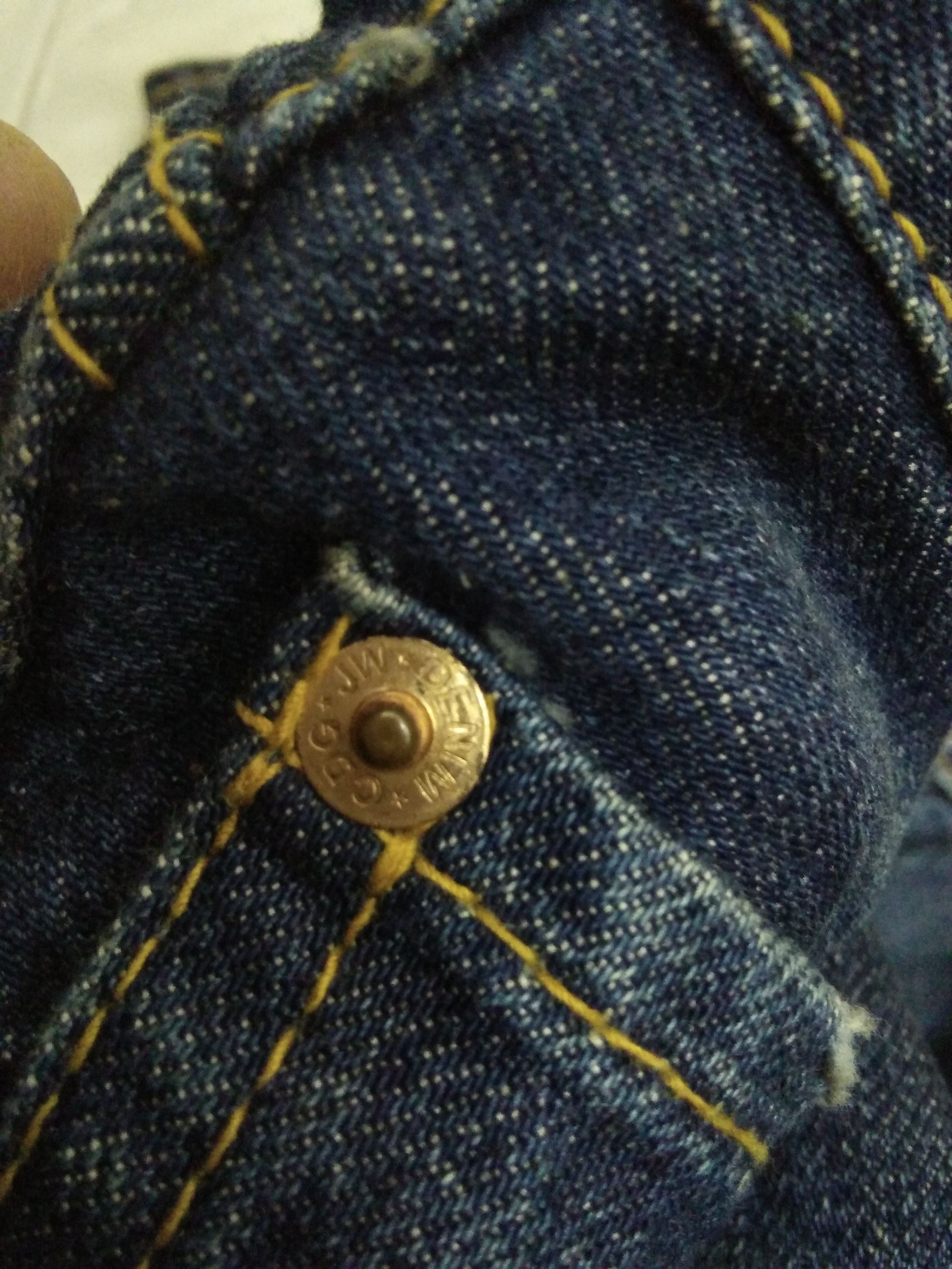 Comme des Garcons JUNYA WATANABE COMME DES GARCONS DENIM SELVEDGE (A729) Size US 32 / EU 48 - 4 Thumbnail