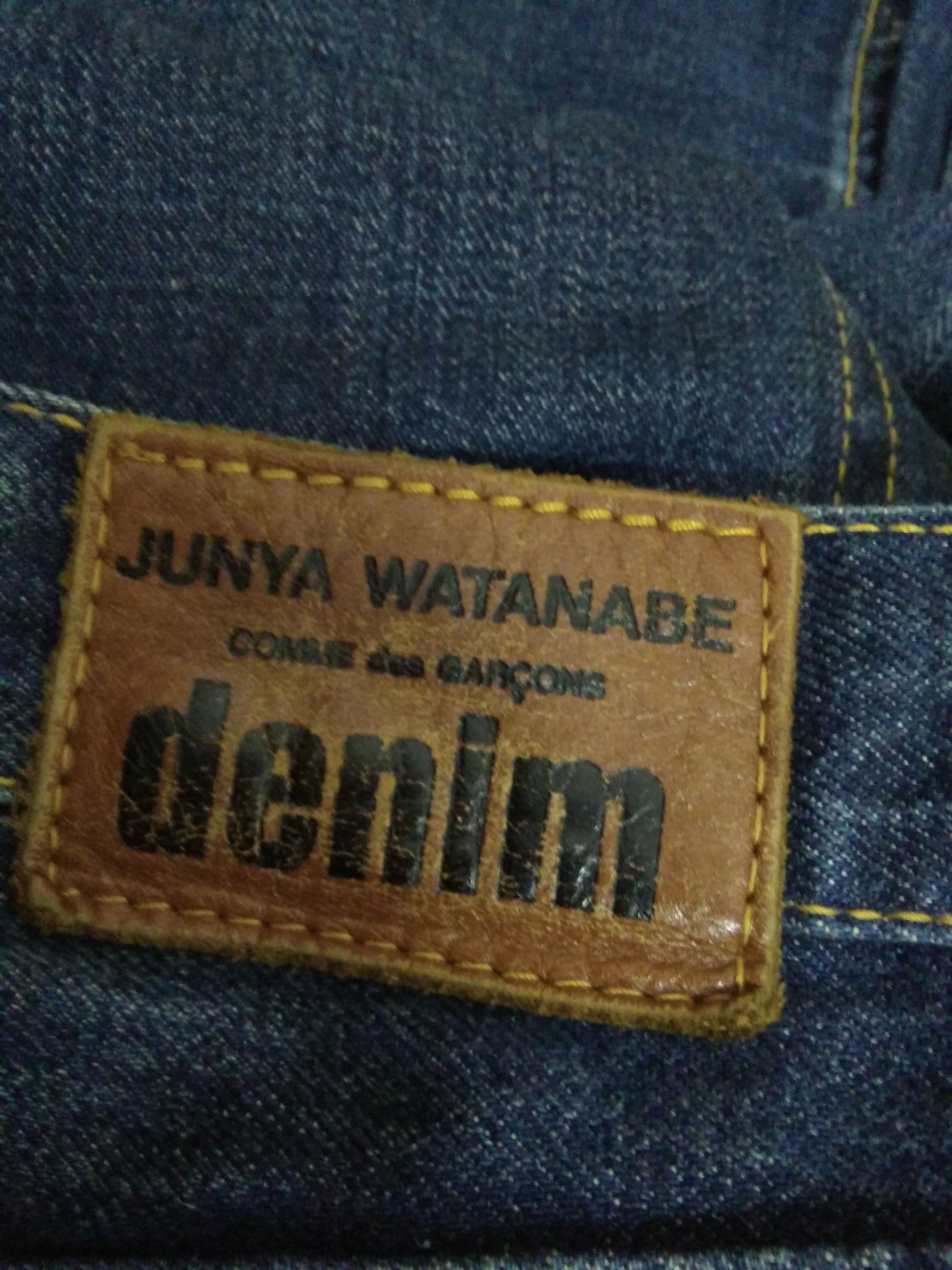 Comme des Garcons JUNYA WATANABE COMME DES GARCONS DENIM SELVEDGE (A729) Size US 32 / EU 48 - 7 Thumbnail