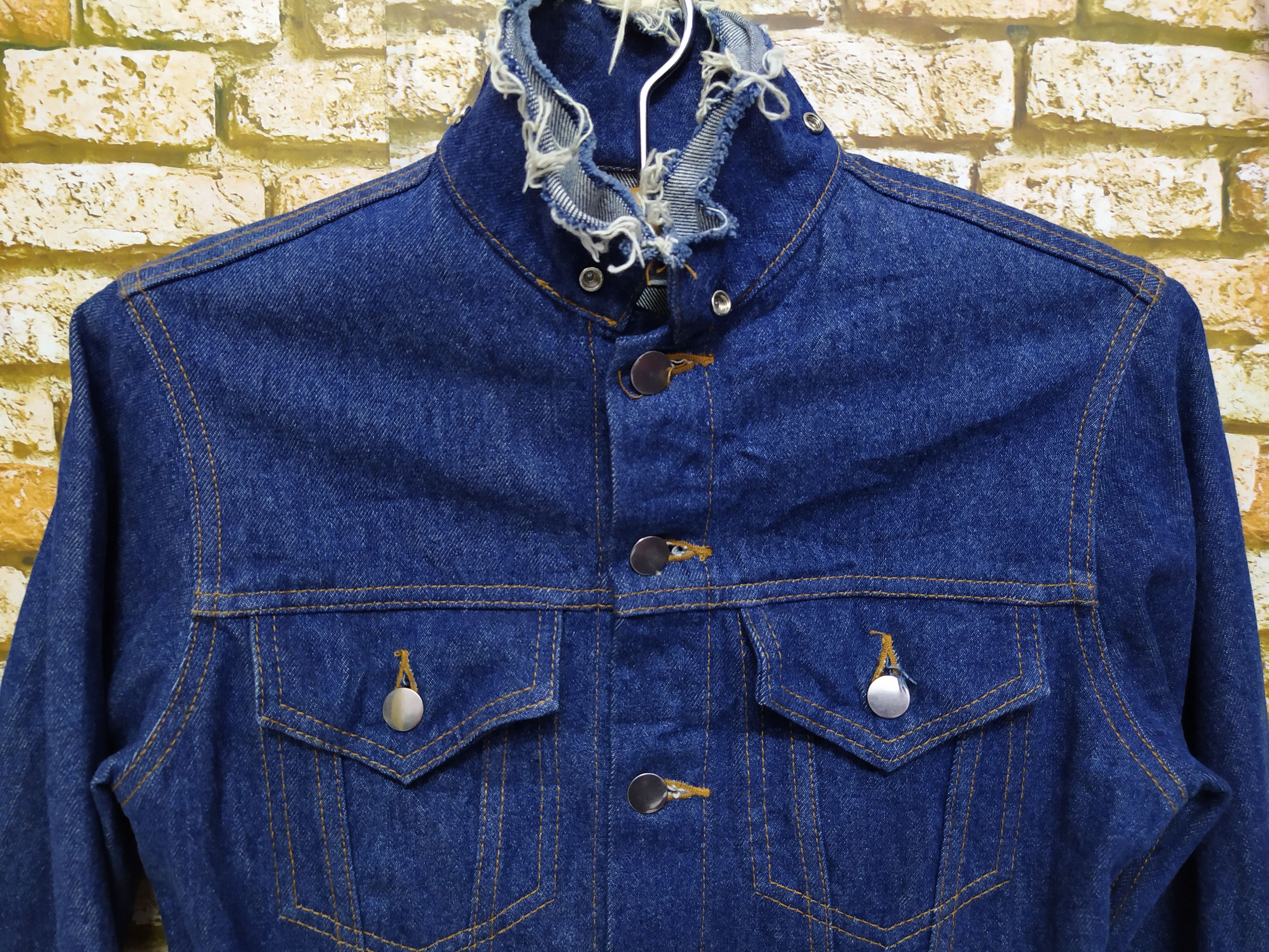 Comme des Garcons × Junya Watanabe 90s JUNYA WATANABE COMME DES GARCONS DENIM JACKET (B422) Size US S / EU 44-46 / 1 - 3 Thumbnail