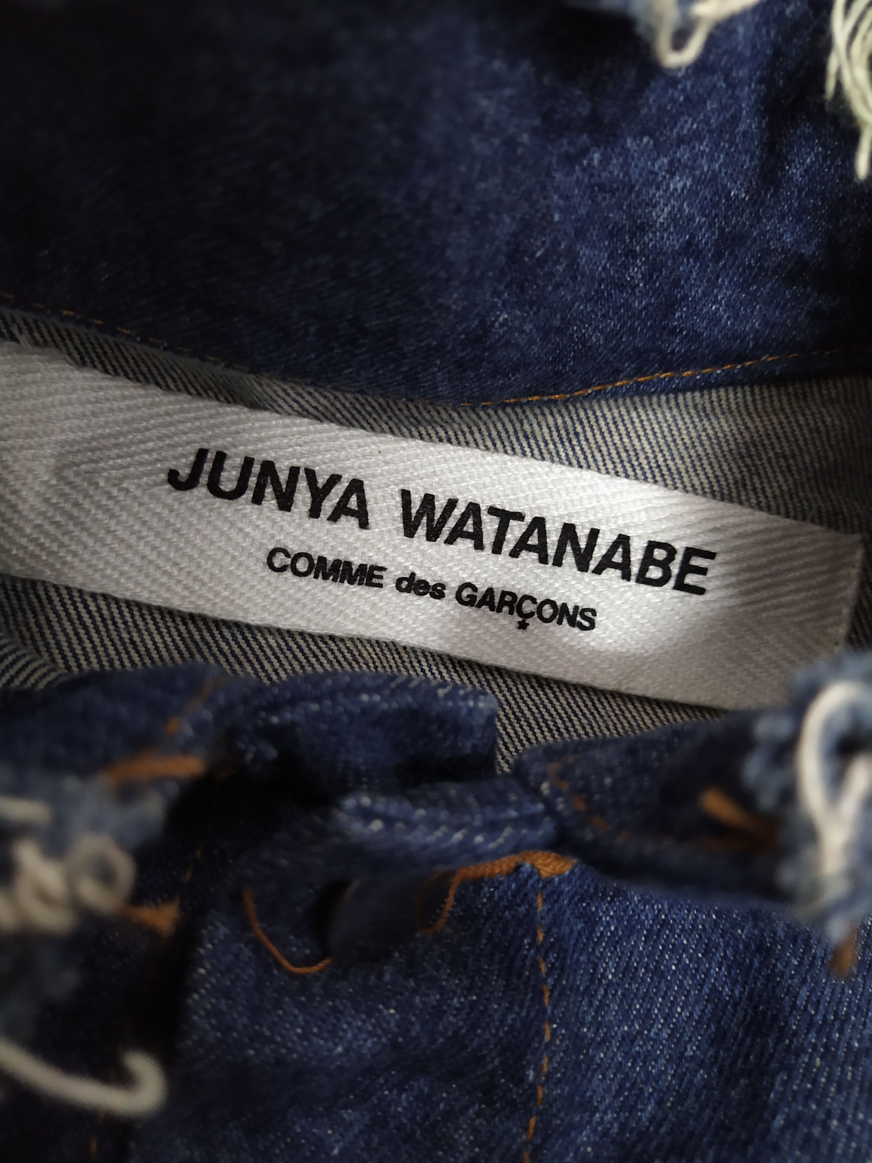 Comme des Garcons × Junya Watanabe 90s JUNYA WATANABE COMME DES GARCONS DENIM JACKET (B422) Size US S / EU 44-46 / 1 - 6 Thumbnail
