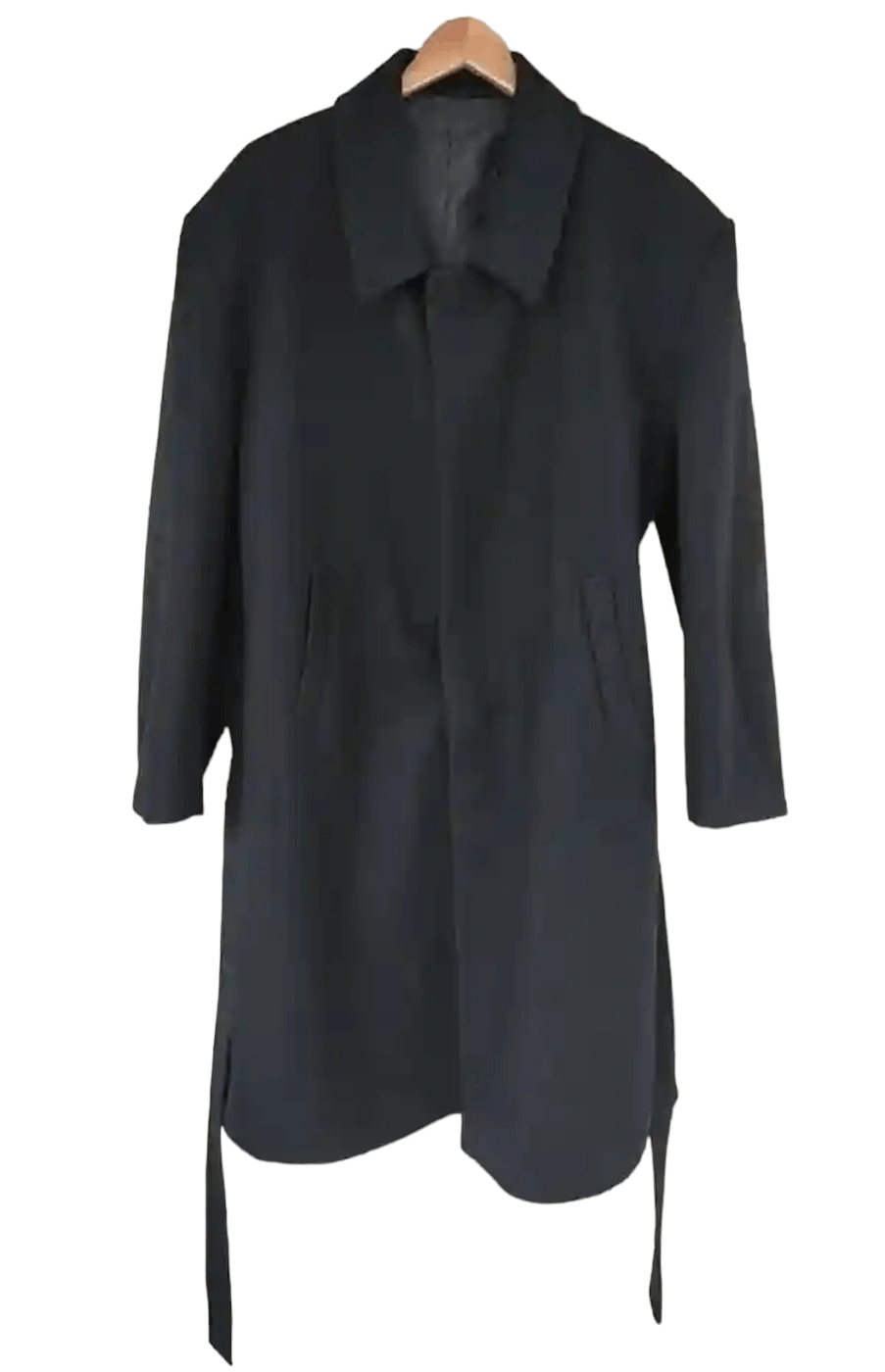 Designer × Hugo Boss Hugo Boss Wool Long Jacket Size US XL / EU 56 / 4 - 2 Thumbnail