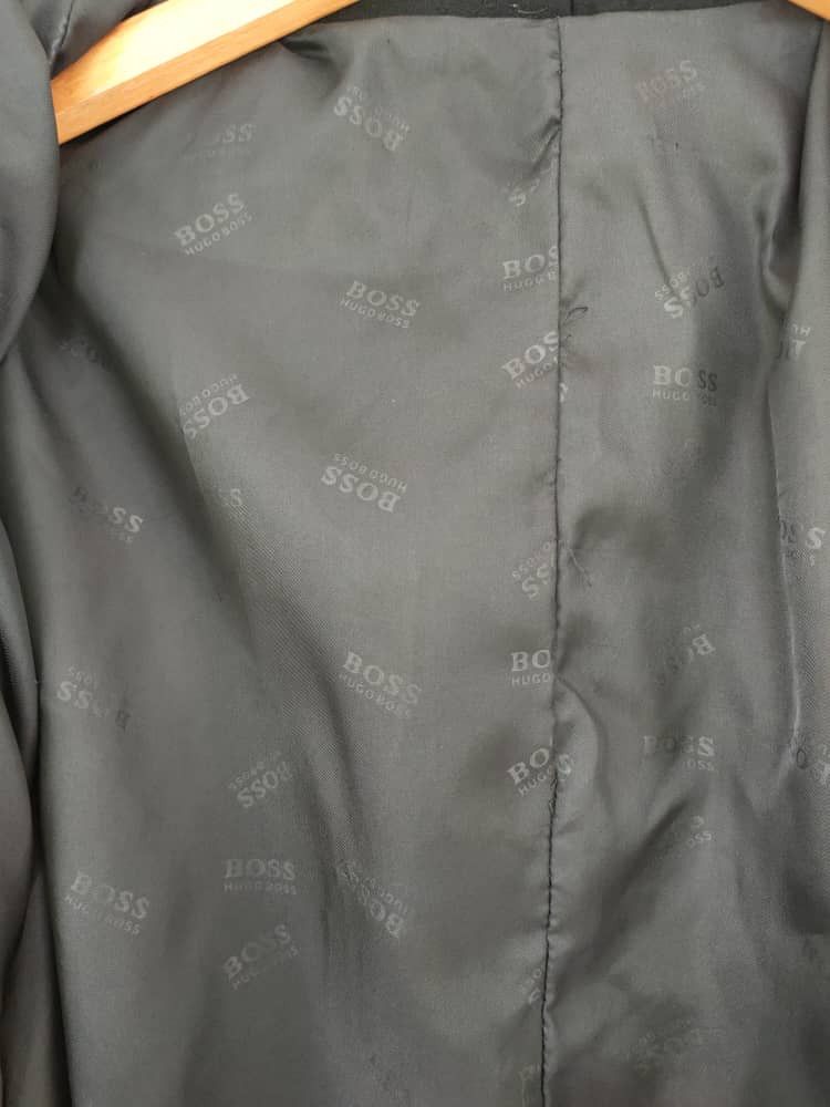 Designer × Hugo Boss Hugo Boss Wool Long Jacket Size US XL / EU 56 / 4 - 8 Thumbnail