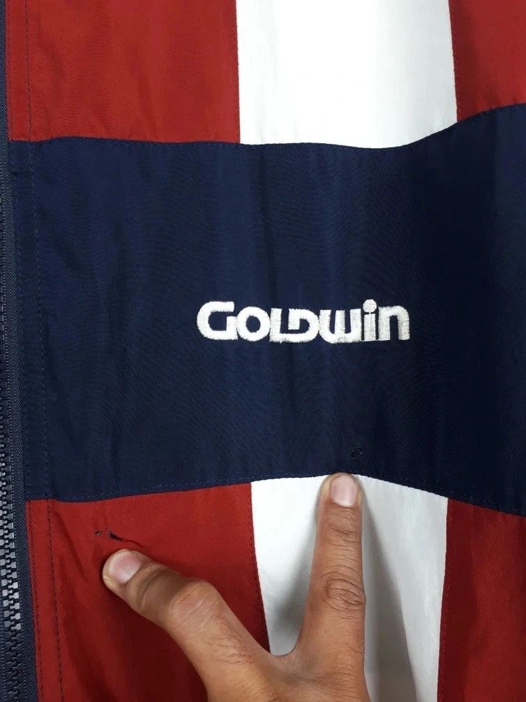 Goldwin × Japanese Brand × Vintage Vintage Goldwin Colourblok Zipper Up Jacket Size US L / EU 52-54 / 3 - 5 Thumbnail