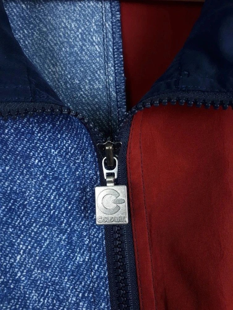 Goldwin × Japanese Brand × Vintage Vintage Goldwin Colourblok Zipper Up Jacket Size US L / EU 52-54 / 3 - 7 Thumbnail