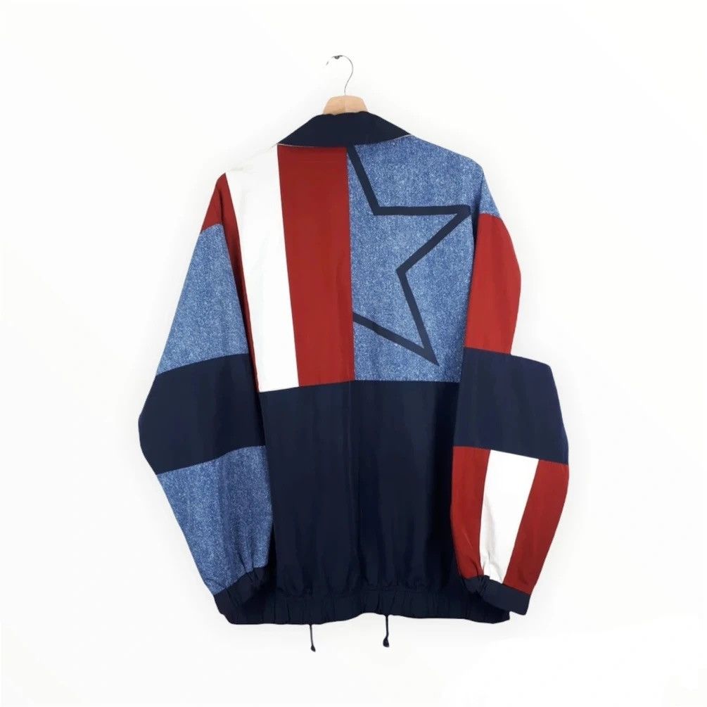 Goldwin × Japanese Brand × Vintage Vintage Goldwin Colourblok Zipper Up Jacket Size US L / EU 52-54 / 3 - 8 Thumbnail