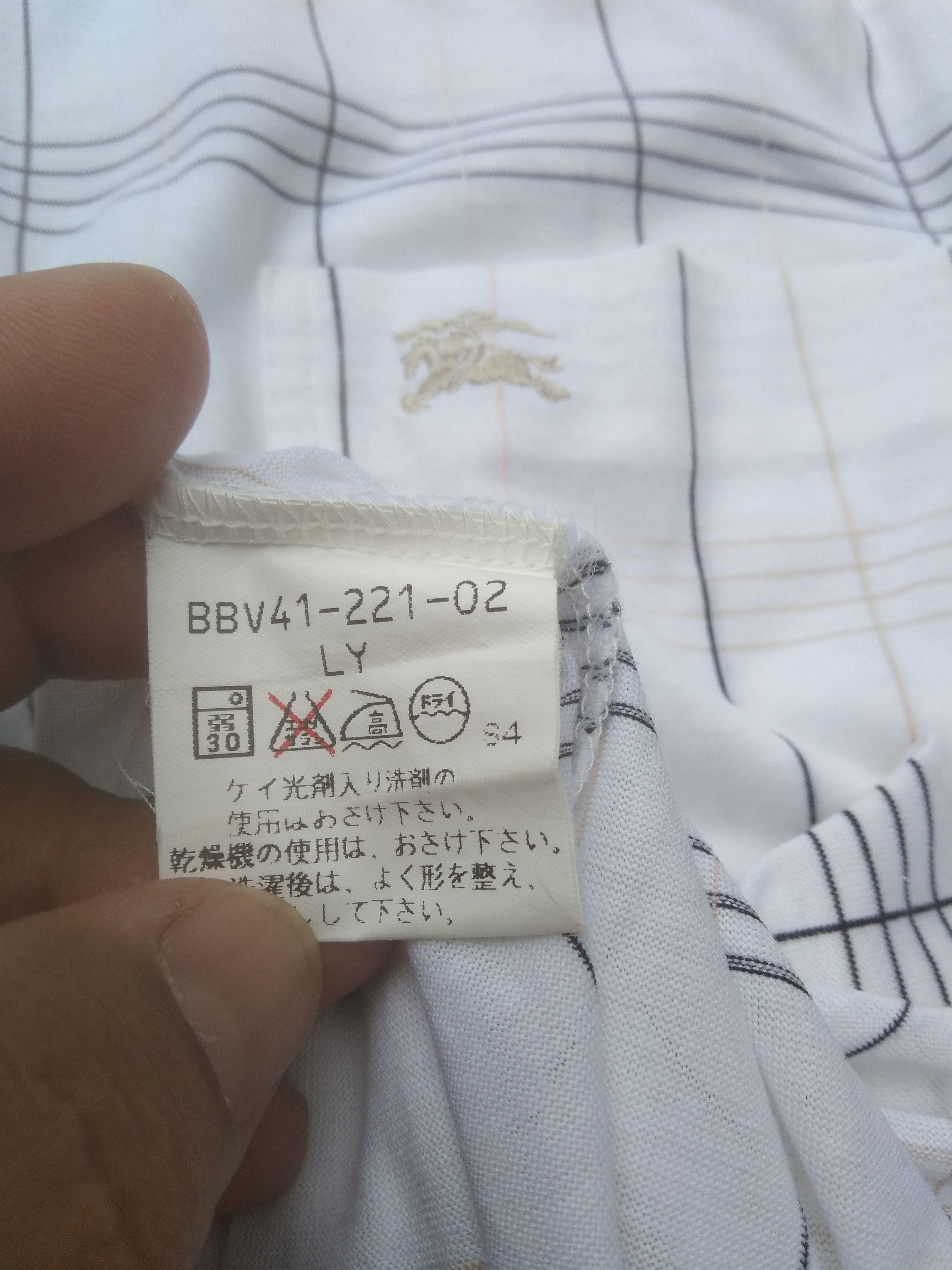 Burberry VINTAGE BURBERRY JAPAN LGHT AND SOFT POLO TEES Size US L / EU 52-54 / 3 - 11 Thumbnail