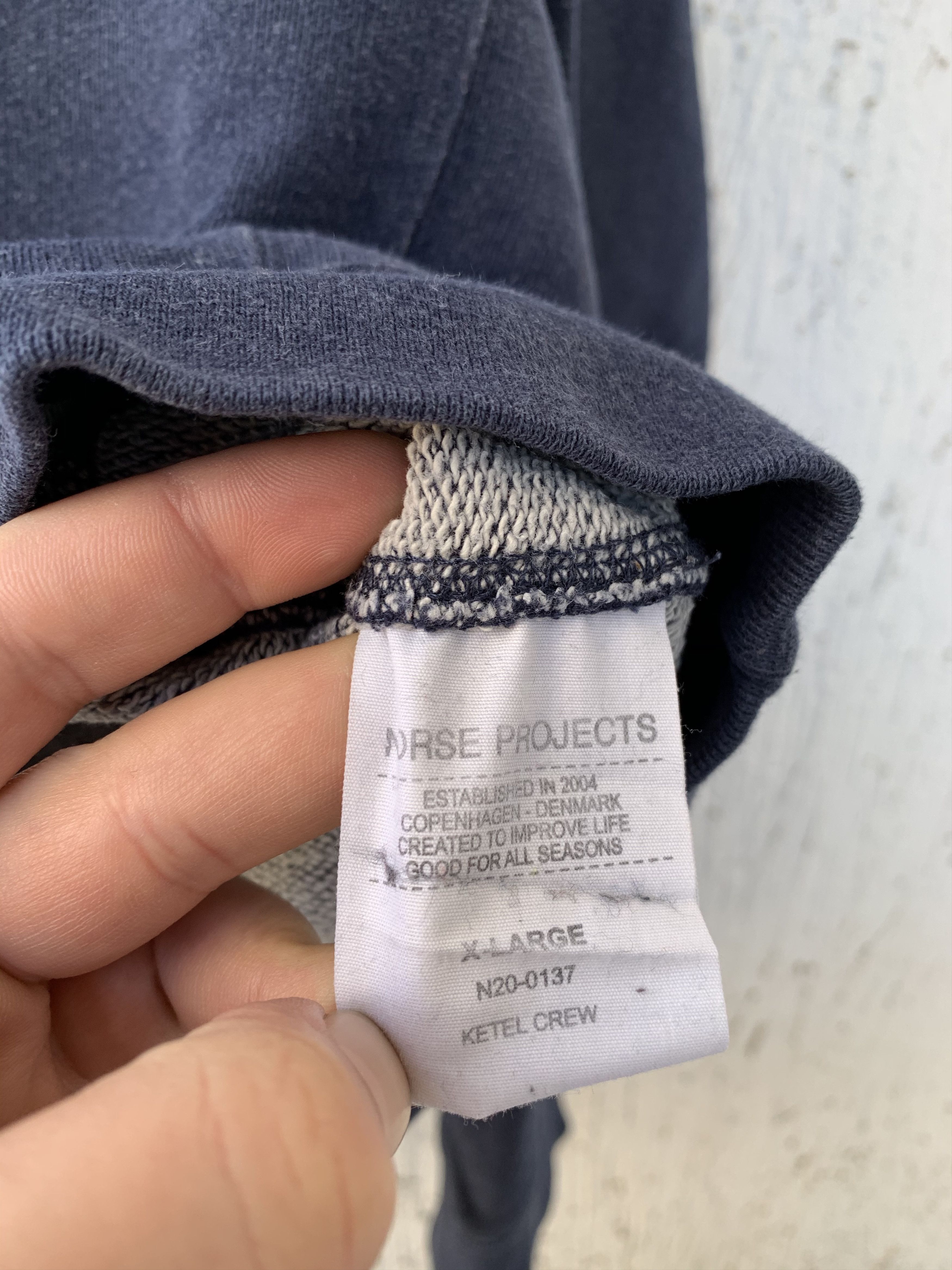 Norse Projects 'Ketel' Crew Sweatshirt Size US XL / EU 56 / 4 - 4 Thumbnail