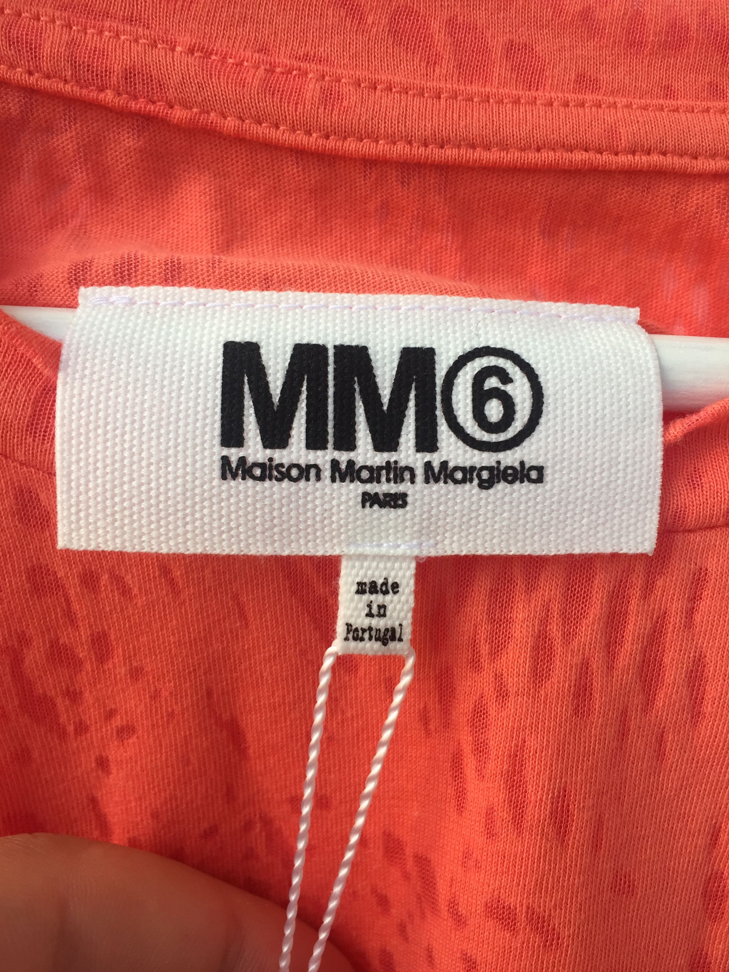 Maison Margiela BNWT orange tee Size US M / EU 48-50 / 2 - 3 Thumbnail