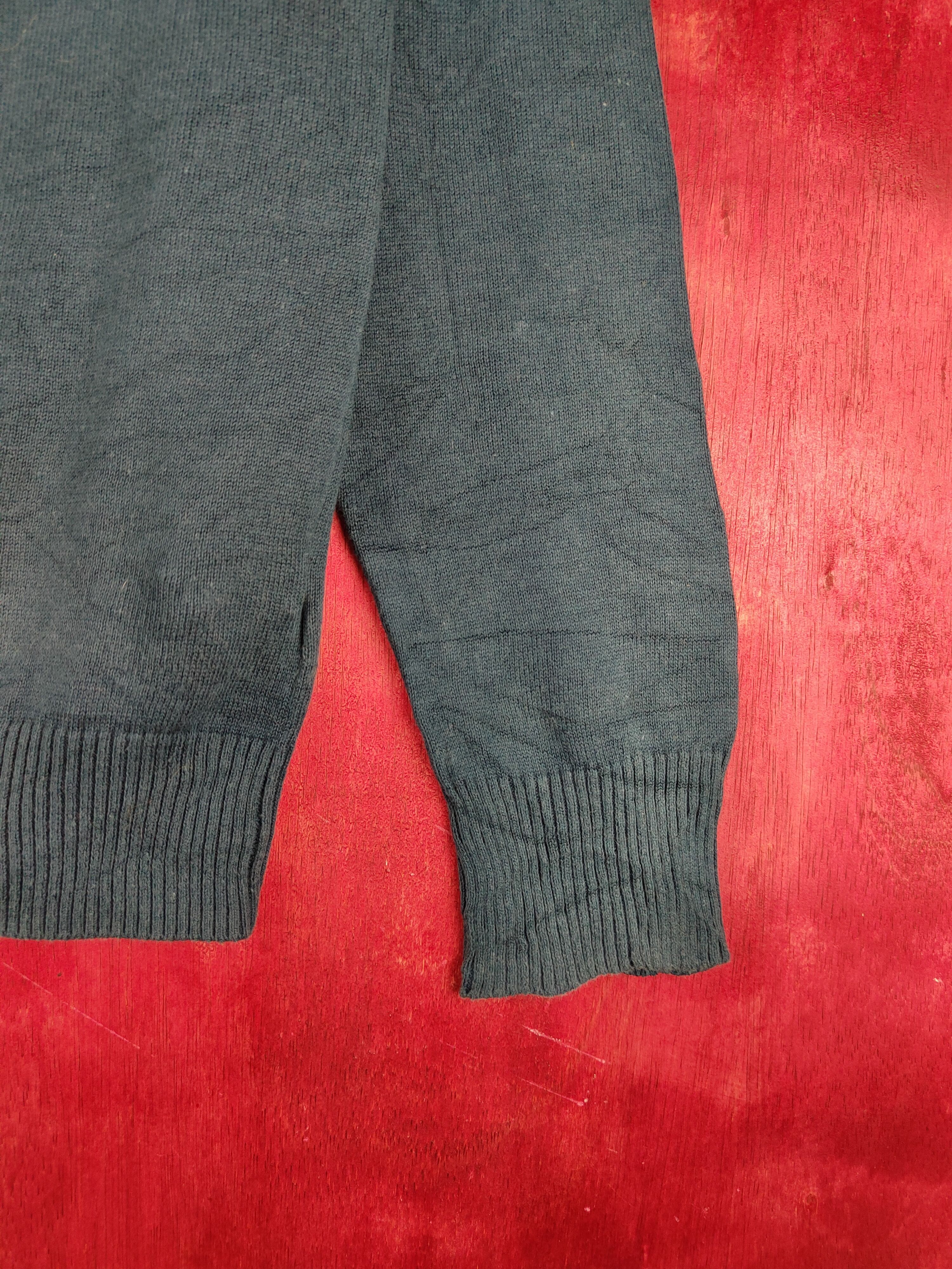 Japanese Brand Japanese Brand Dark Teal Knitwear Cardigan #S1102 Size M / US 6-8 / IT 42-44 - 6 Thumbnail
