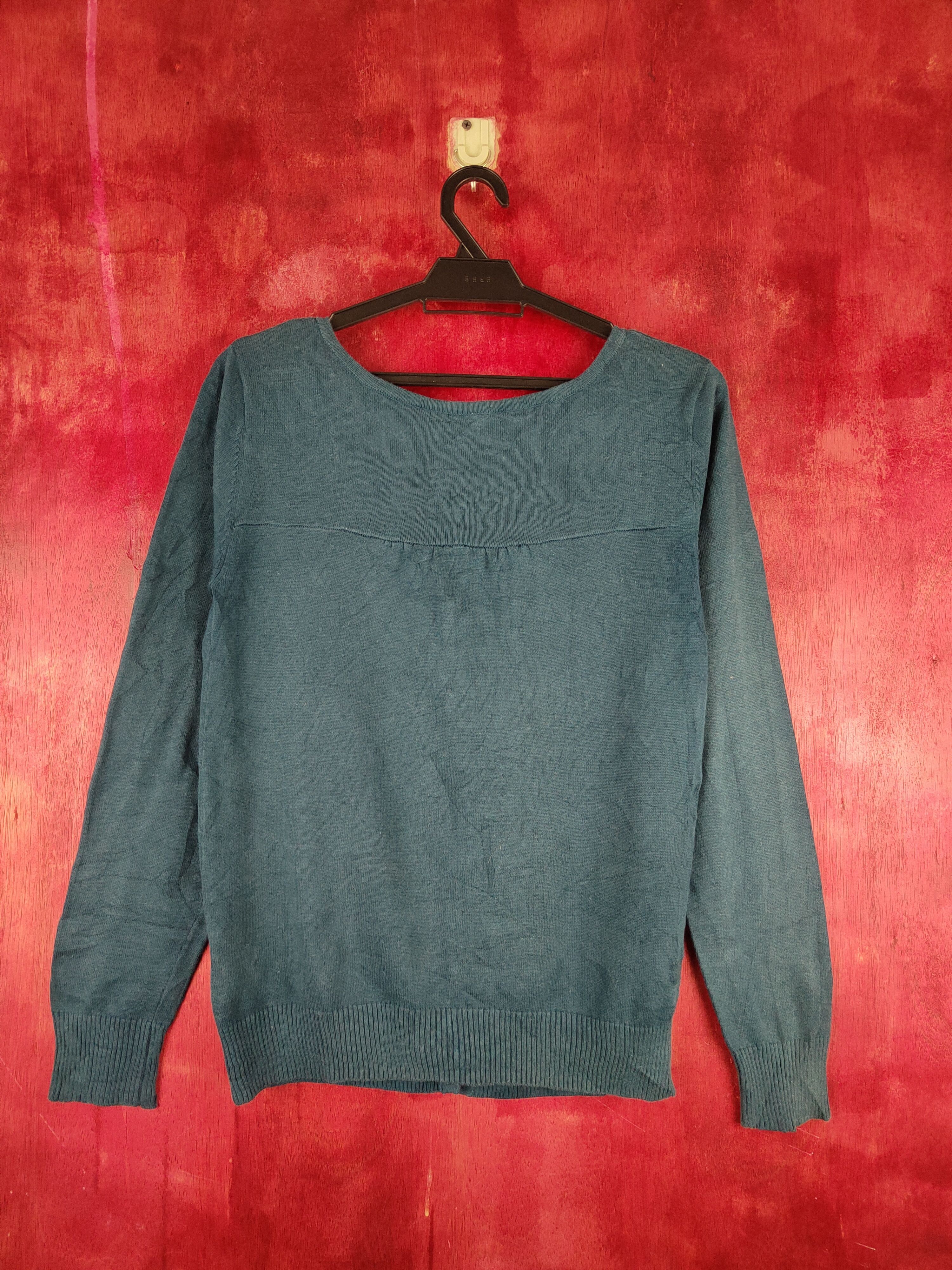 Japanese Brand Japanese Brand Dark Teal Knitwear Cardigan #S1102 Size M / US 6-8 / IT 42-44 - 7 Thumbnail