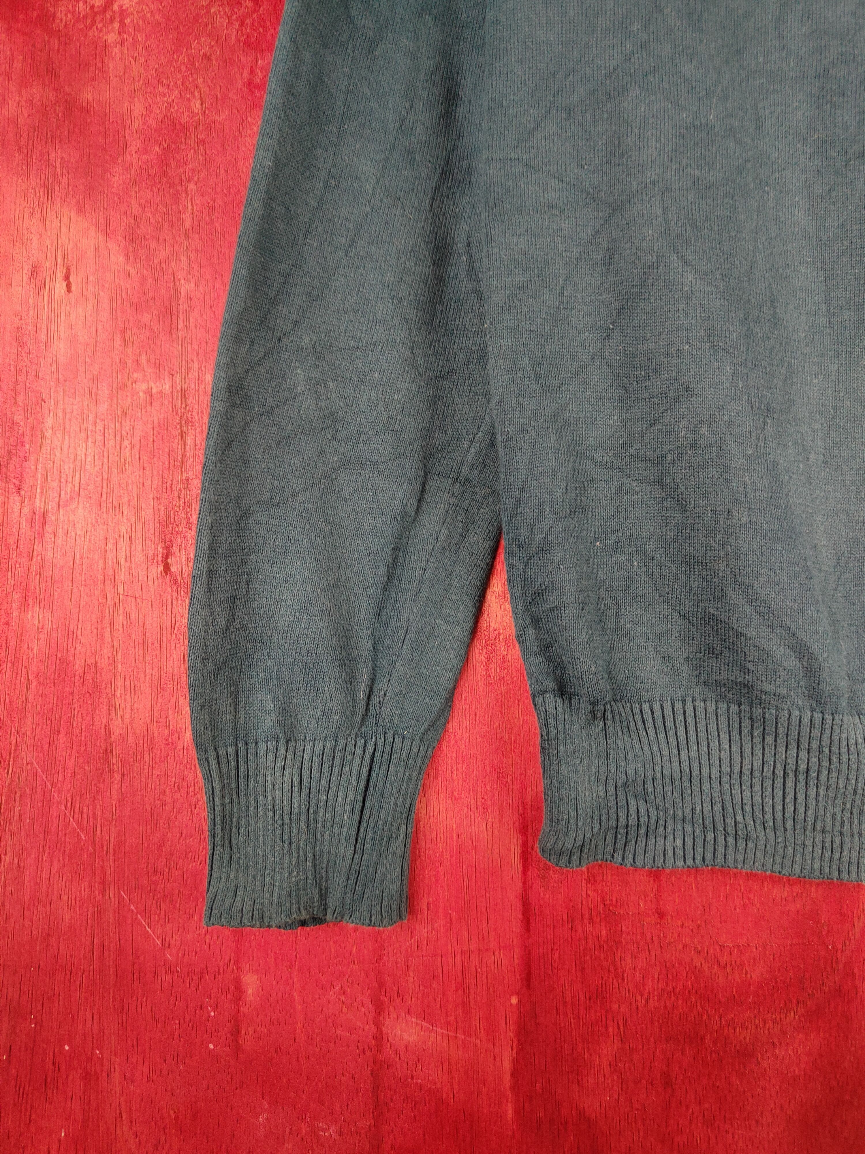 Japanese Brand Japanese Brand Dark Teal Knitwear Cardigan #S1102 Size M / US 6-8 / IT 42-44 - 4 Thumbnail