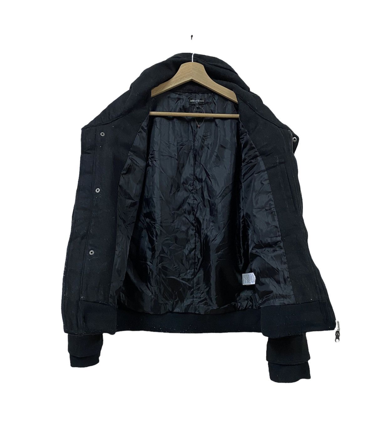 In The Attic × Malcolm McLaren × Vintage In The Attic Homme Cargo Pocket Wool Jacket Size US L / EU 52-54 / 3 - 7 Thumbnail