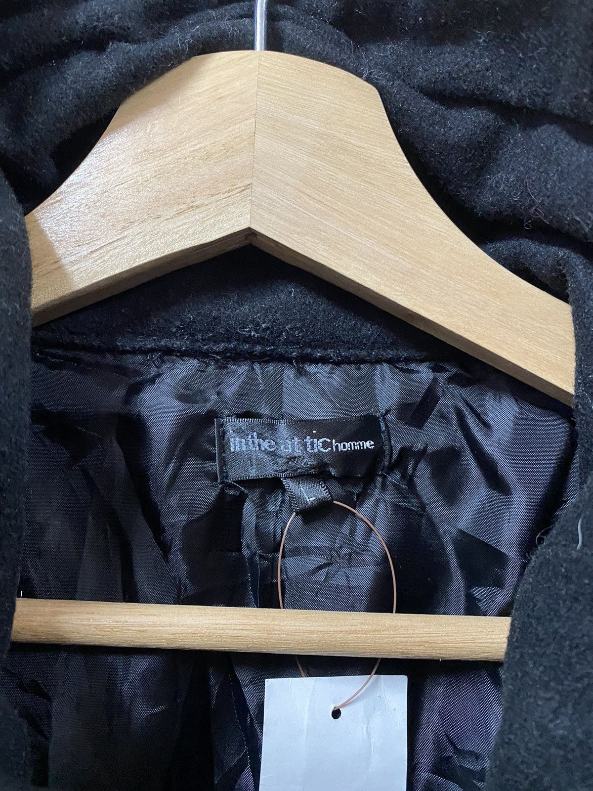 In The Attic × Malcolm McLaren × Vintage In The Attic Homme Cargo Pocket Wool Jacket Size US L / EU 52-54 / 3 - 10 Thumbnail
