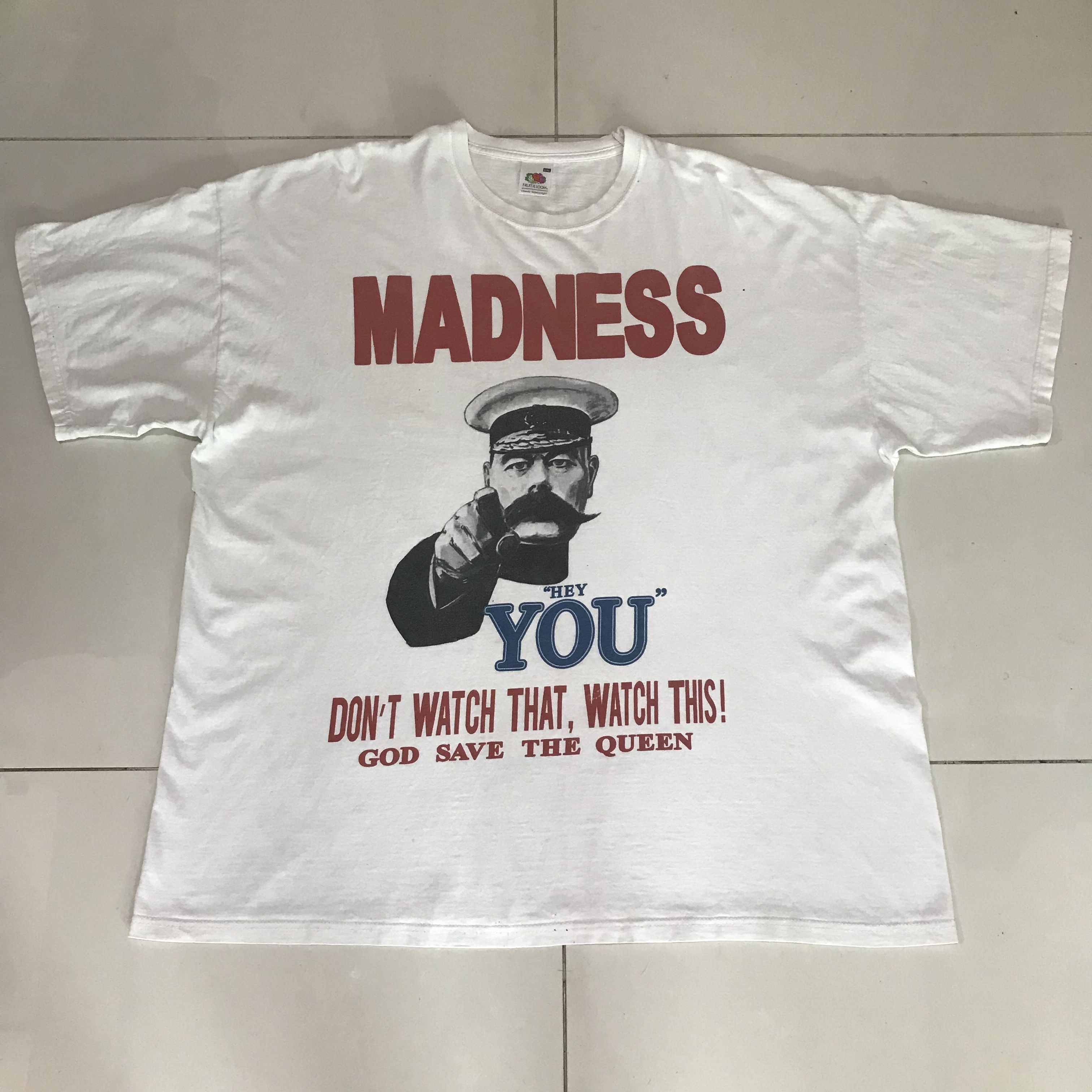 Band Tees × Vintage Vintage Y2K Madness English Ska Band Promo Tee Size US XXL / EU 58 / 5 - 2 Thumbnail