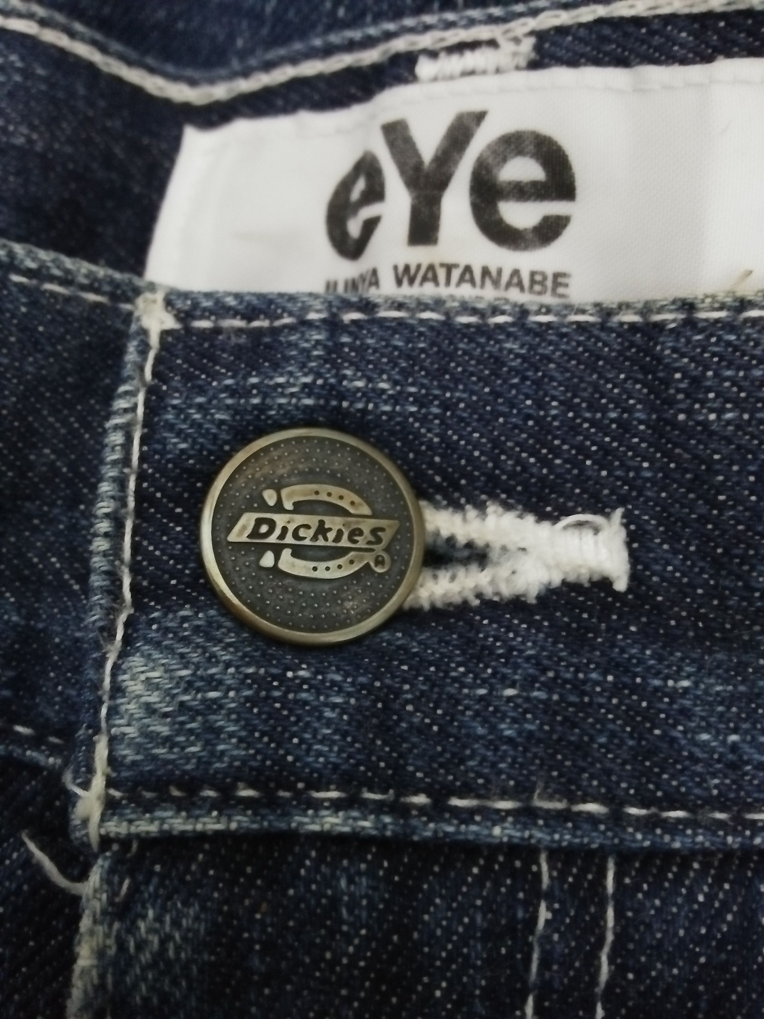 Comme des Garcons EYE JUNYA WATANABE COMME DES GARCONS DICKIES DENIM (B241) Size US 33 - 5 Thumbnail