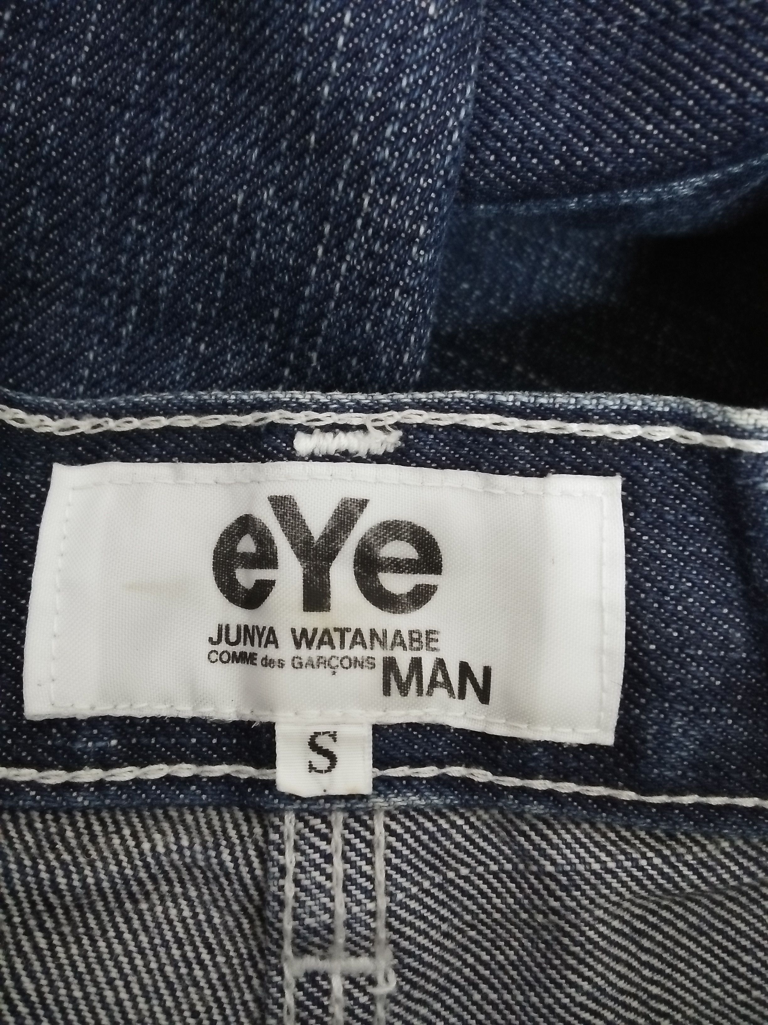 Comme des Garcons EYE JUNYA WATANABE COMME DES GARCONS DICKIES DENIM (B241) Size US 33 - 8 Thumbnail