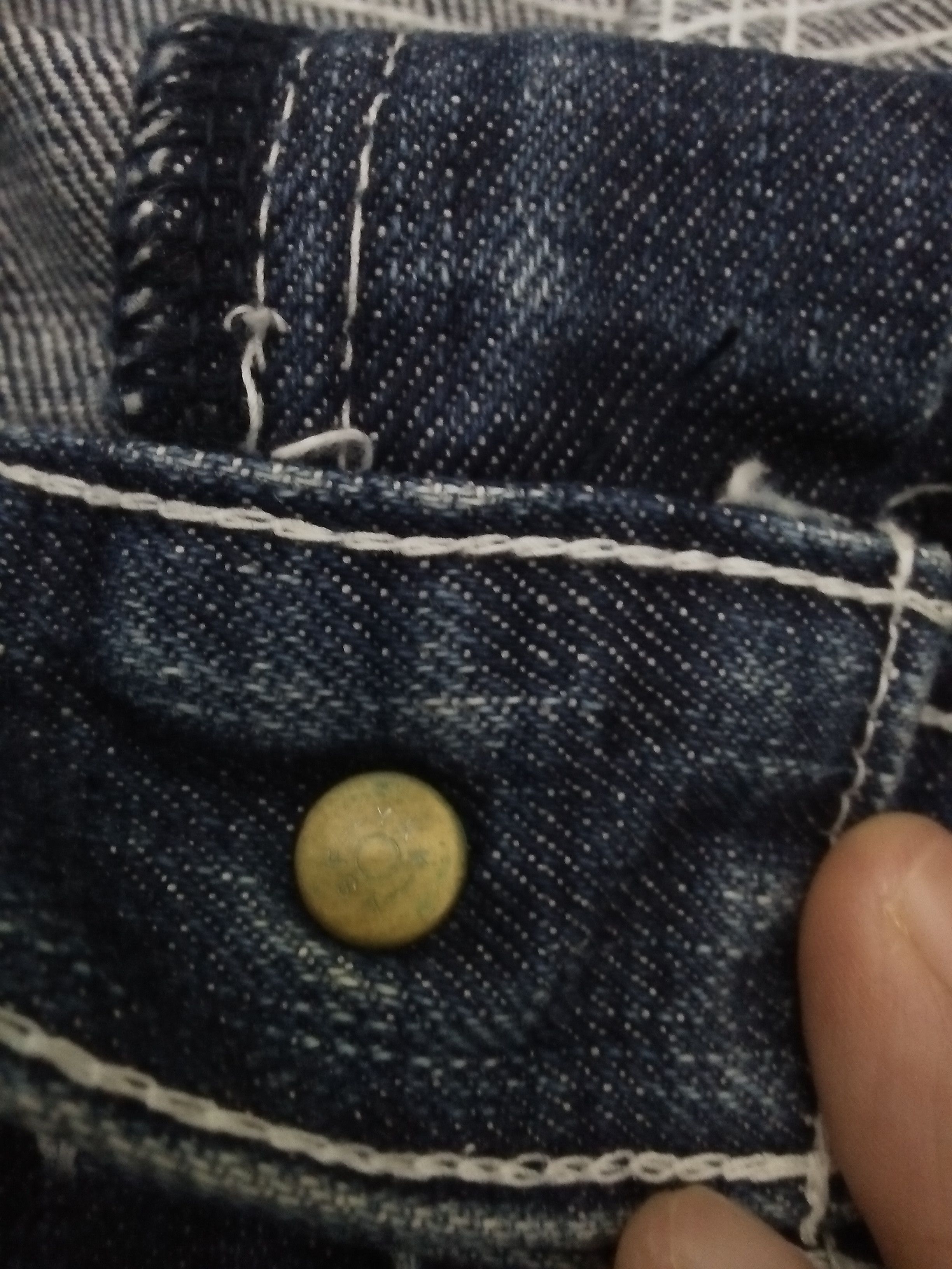 Comme des Garcons EYE JUNYA WATANABE COMME DES GARCONS DICKIES DENIM (B241) Size US 33 - 7 Thumbnail