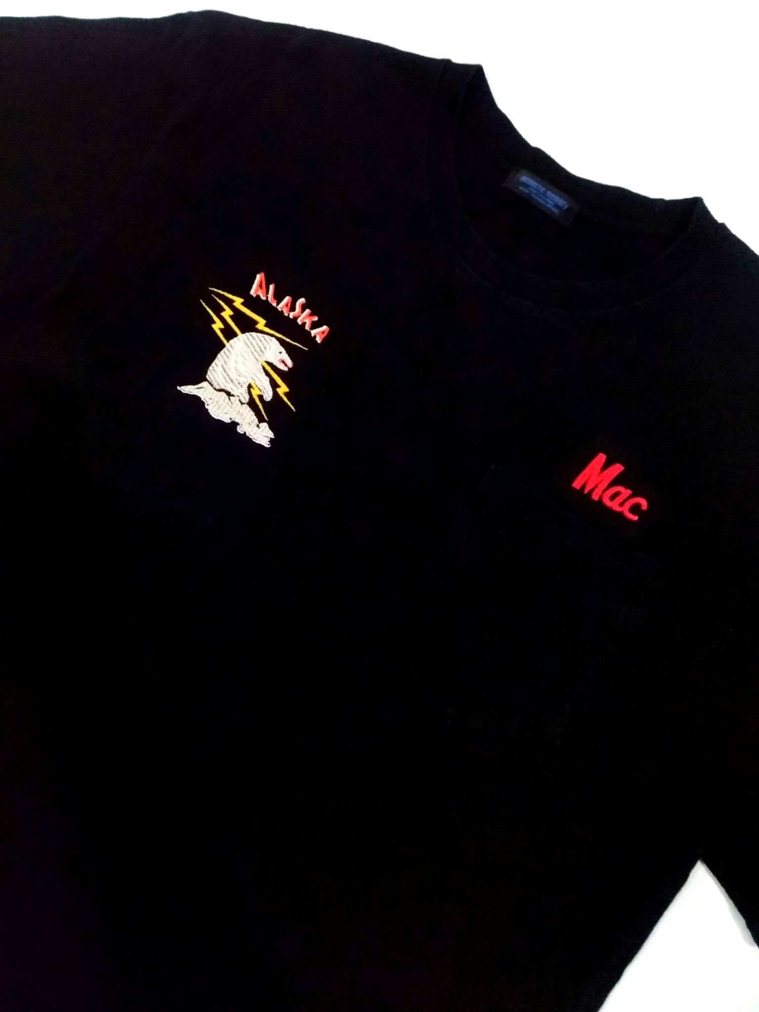 Designer × Japanese Brand RARE! ACOUSTIC MEMORY JAPANESE BRAND SUKAJAN "ALASKA" TEE Size US L / EU 52-54 / 3 - 4 Thumbnail