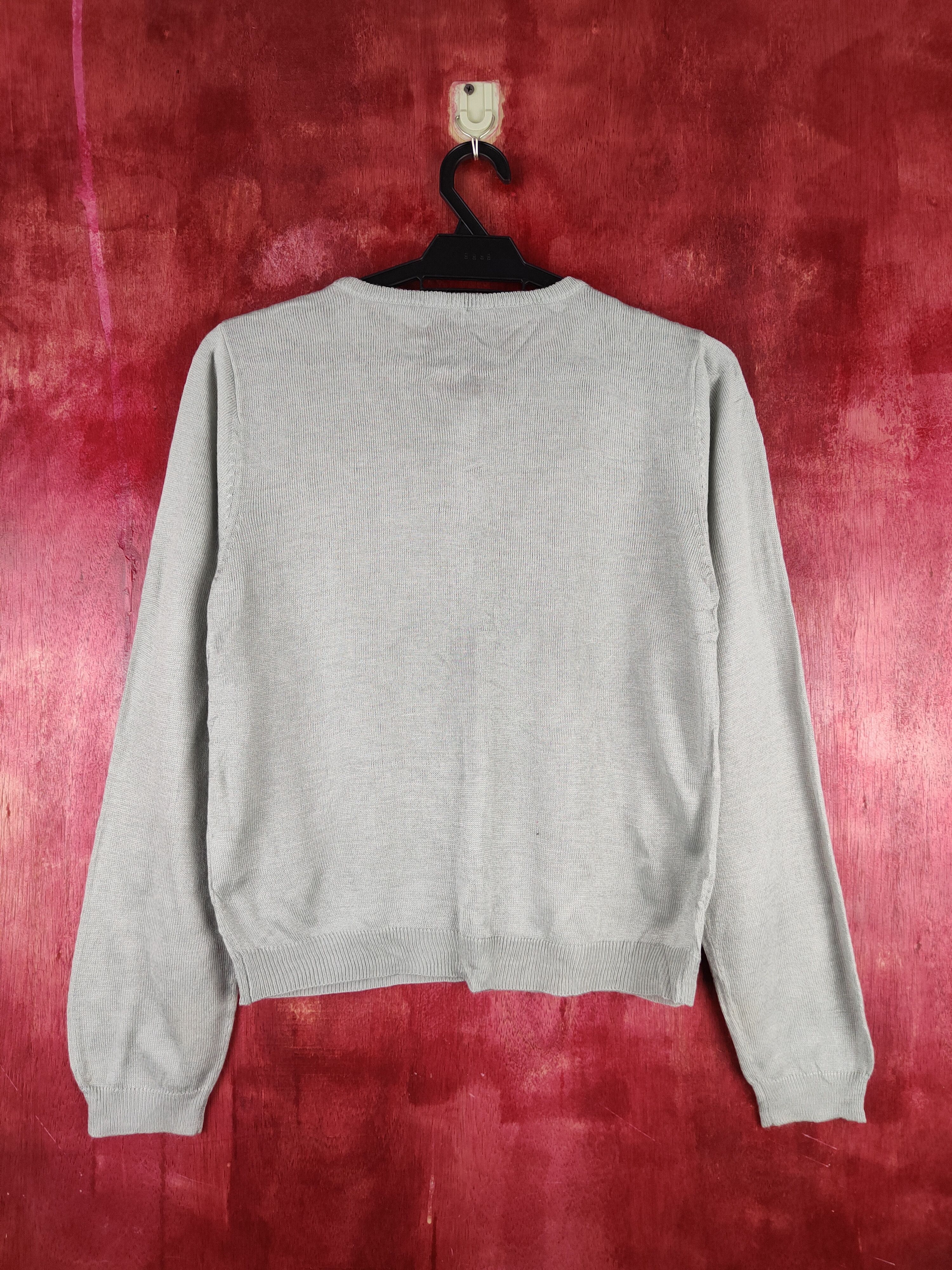 Japanese Brand Anywise Silver Knitwear Cardigan japan vintage #S1100 Size M / US 6-8 / IT 42-44 - 7 Thumbnail