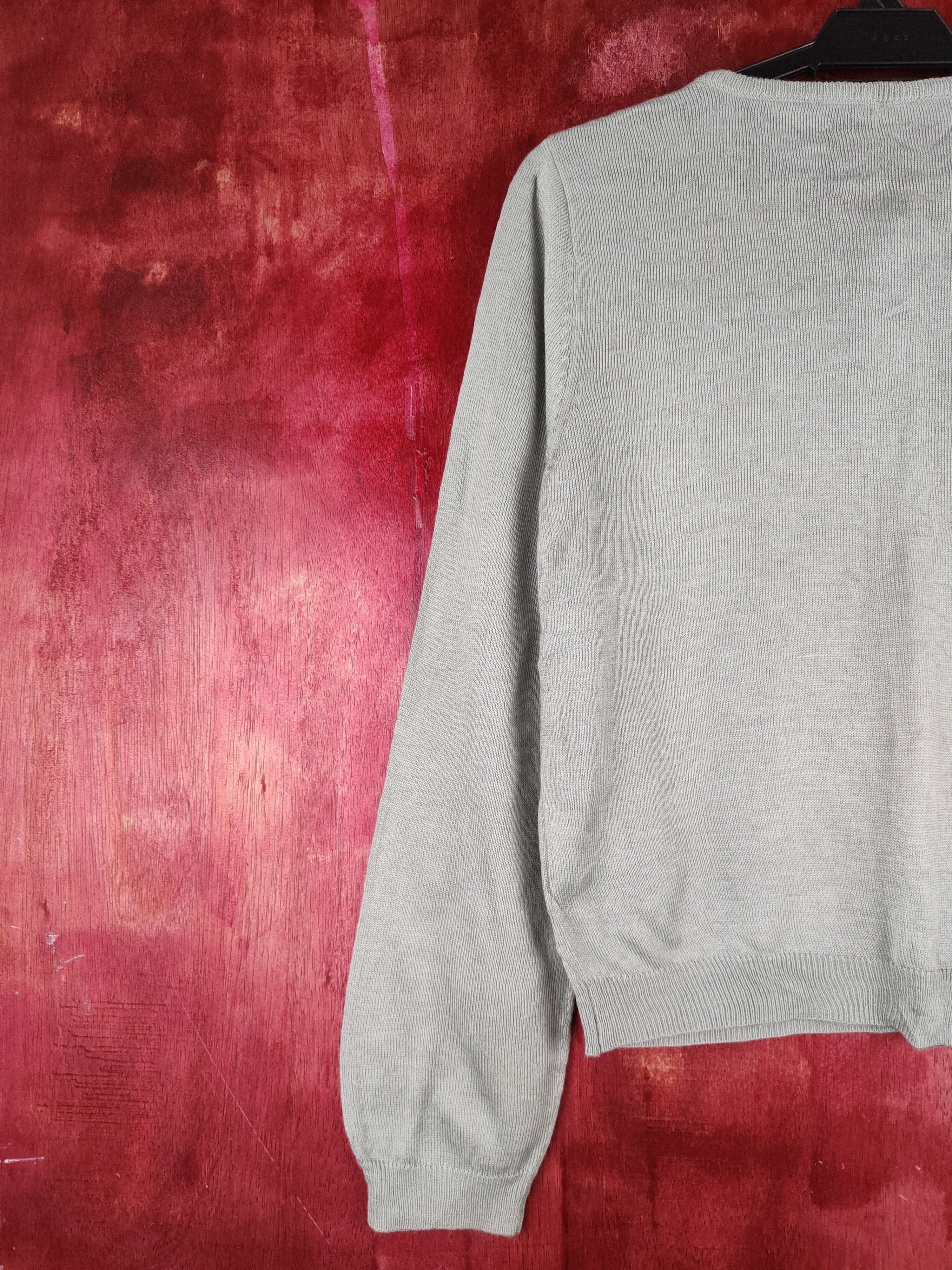 Japanese Brand Anywise Silver Knitwear Cardigan japan vintage #S1100 Size M / US 6-8 / IT 42-44 - 8 Thumbnail
