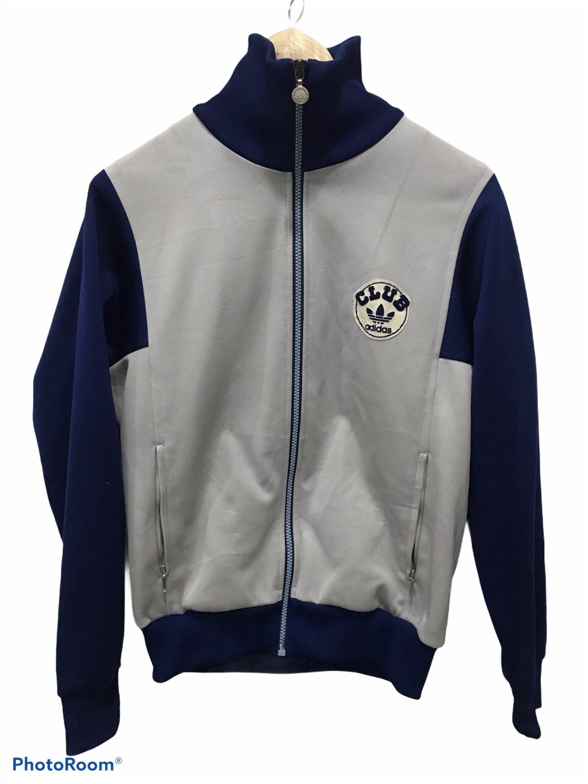 Adidas Vtg Classic ADIDAS Trefoil LOGO Tracktop Jacket Size US M / EU 48-50 / 2 - 1 Thumbnail
