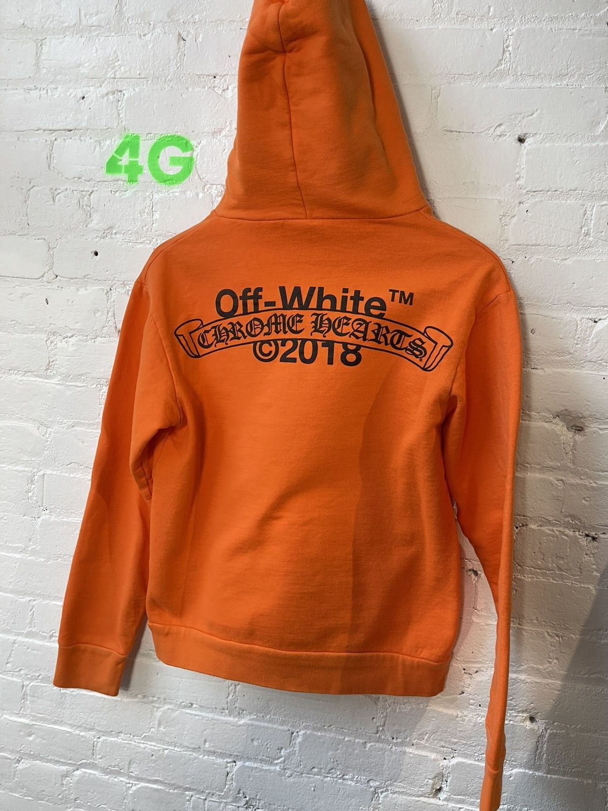 Chrome Hearts Orange Art Basel 2018 Off-White Hoodie Size Small –  THE-ECHELON